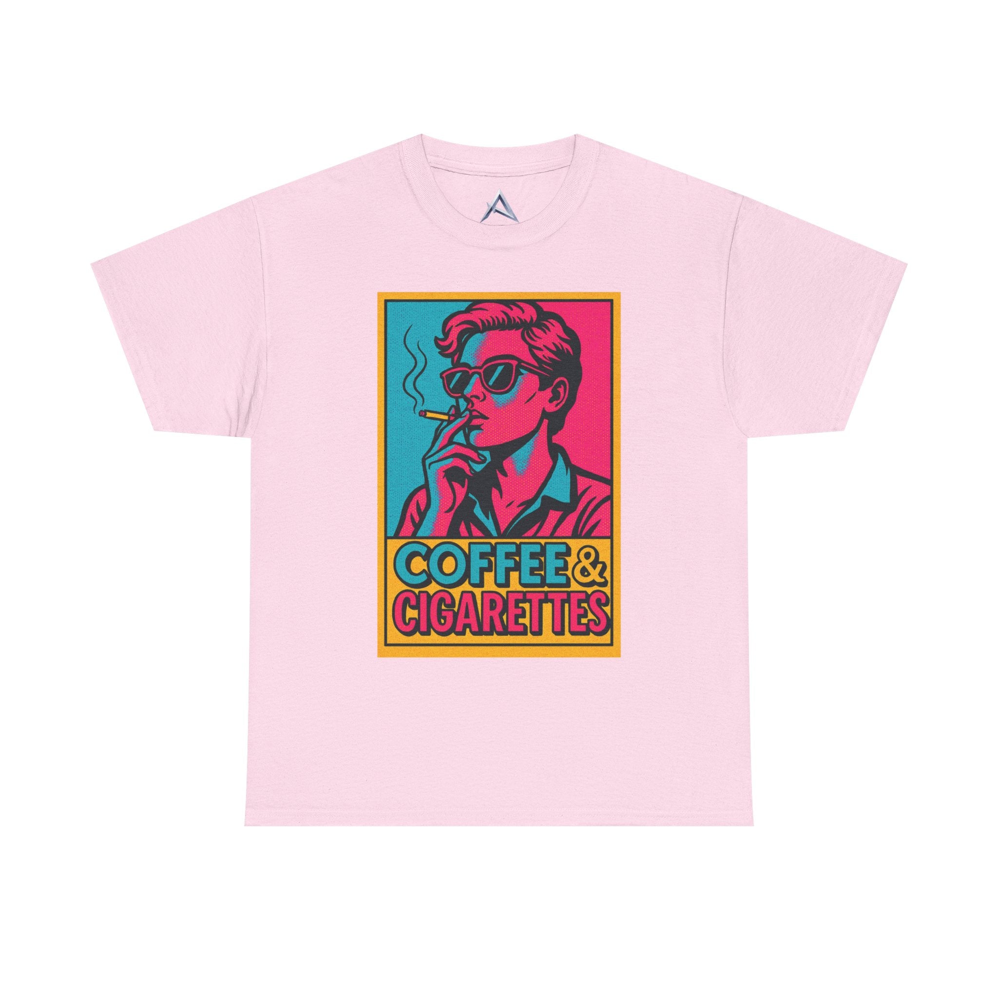Coffee & Cigarettes Vintage Unisex Heavy Cotton Tee