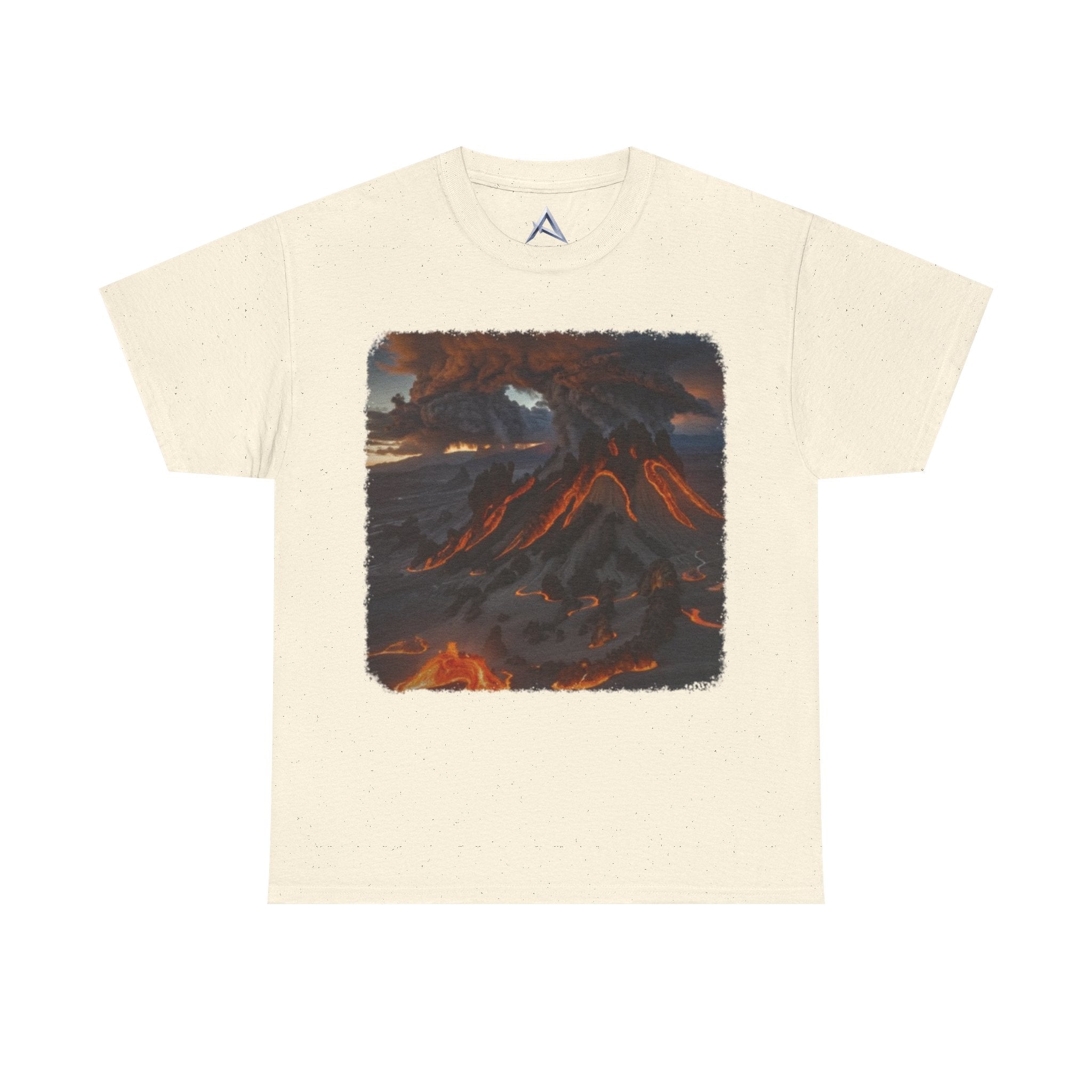 Volcanic Eruption Unisex Heavy Cotton Tee