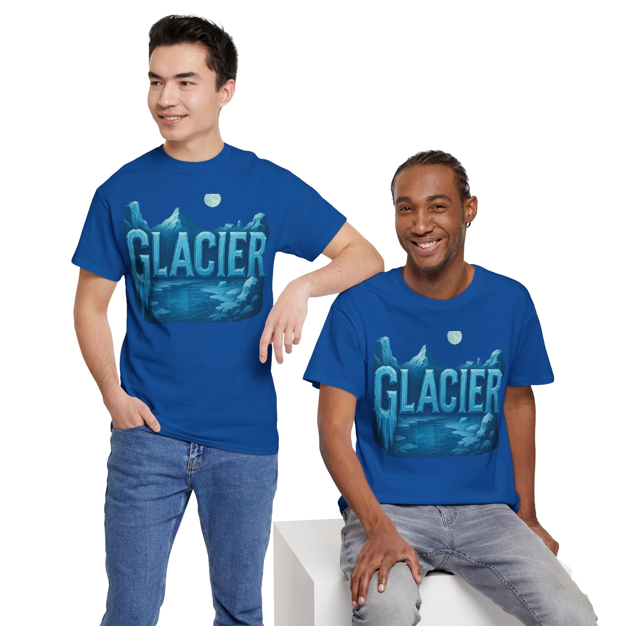 Glacier Graphic Unisex Heavy Cotton Tee