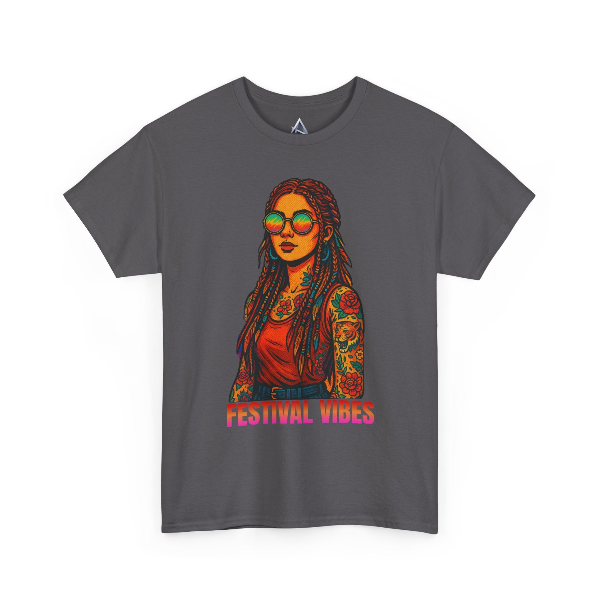 Festival Vibes Unisex Heavy Cotton Tee