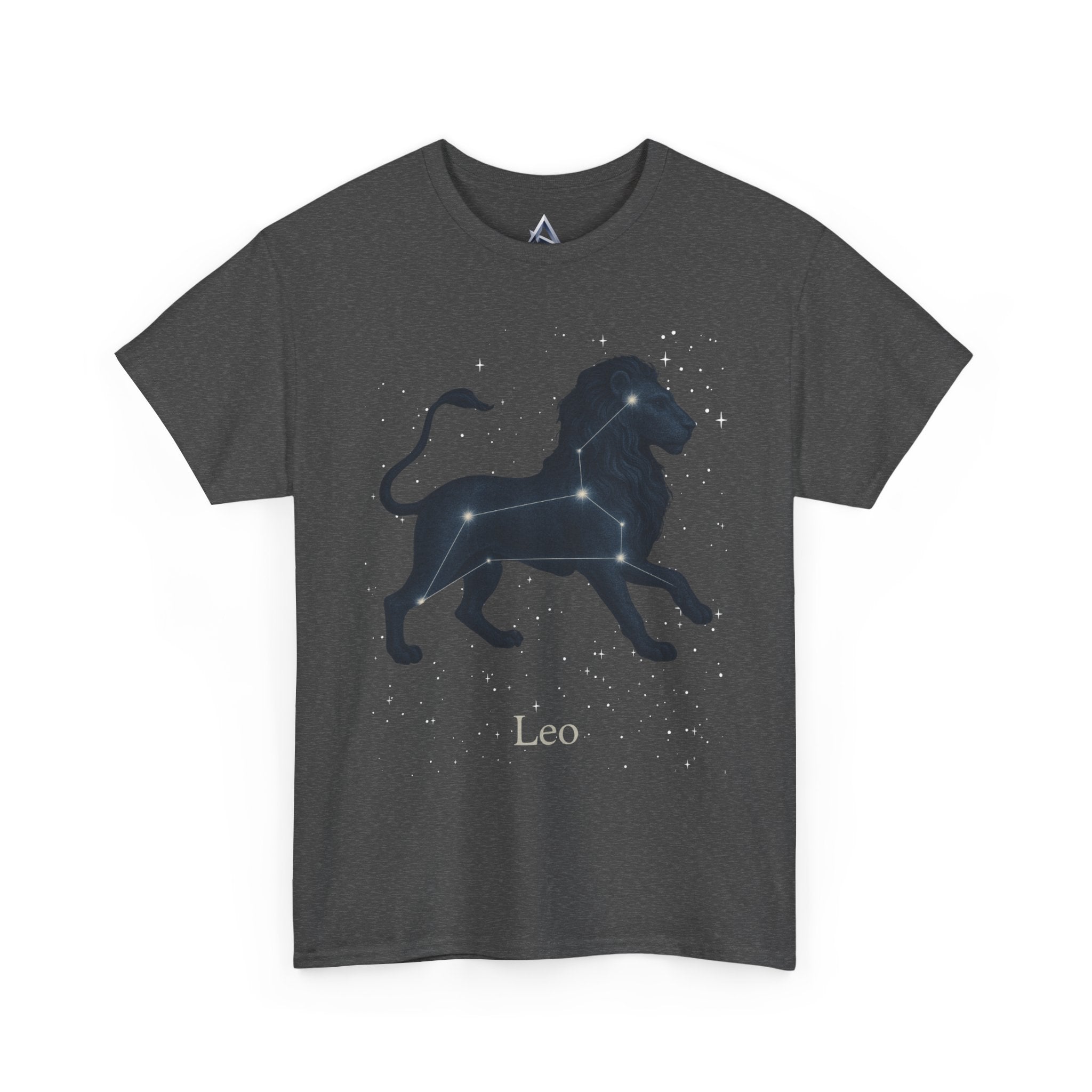 Leo Constellation Zodiac Heavy Cotton Tee