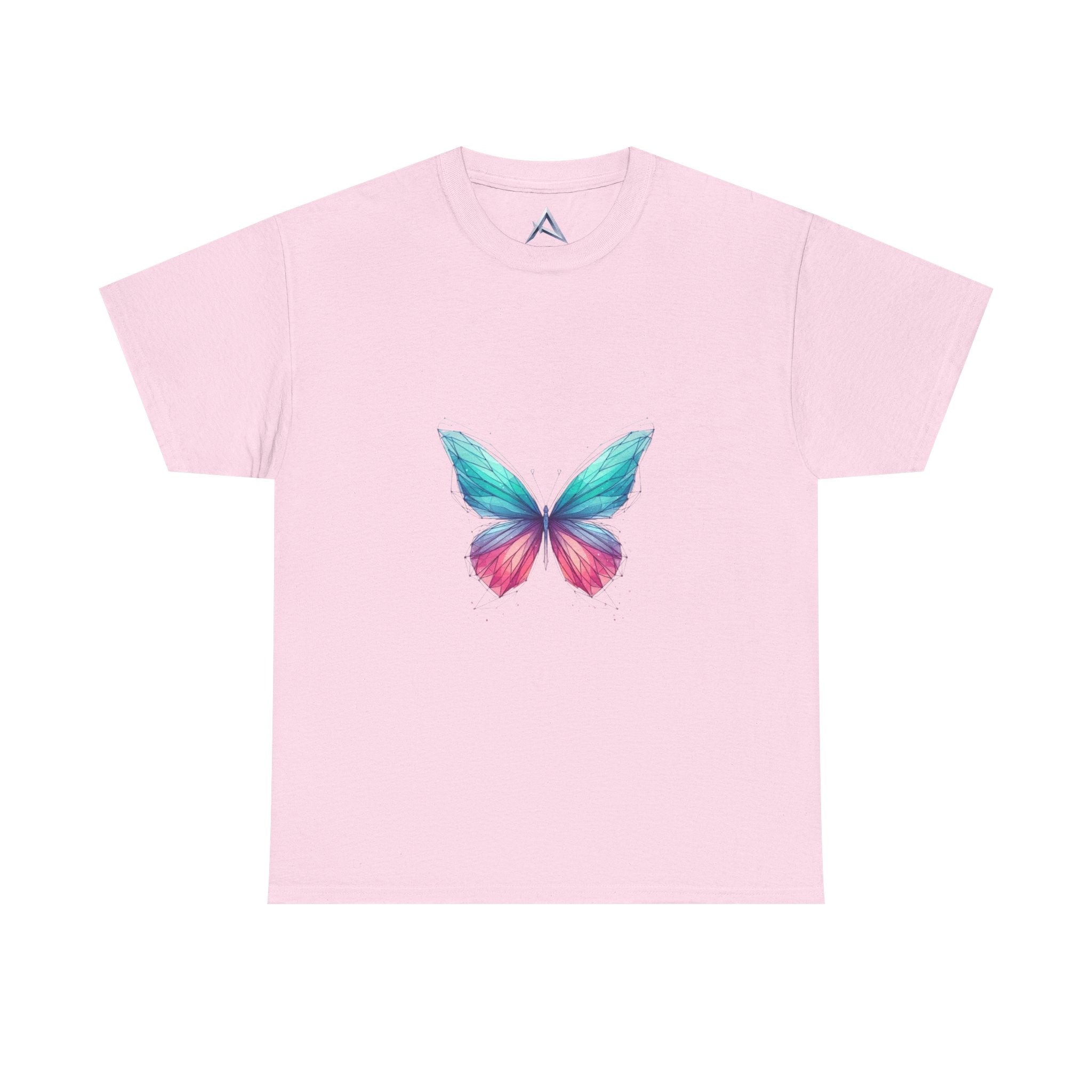 Vibrant Butterfly Unisex Heavy Cotton Tee