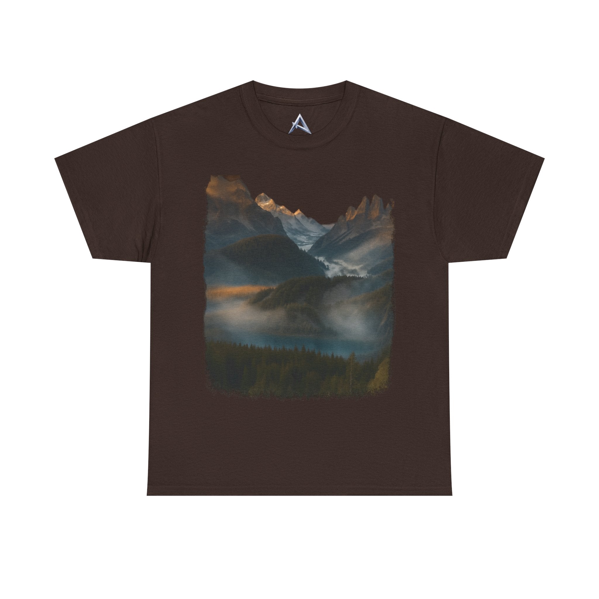Nature-Inspired Unisex Heavy Cotton Tee, Outdoor, Adventure, Casual Wear, Gift for Nature Lovers, Hiking Merchandise