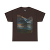 Nature-Inspired Unisex Heavy Cotton Tee, Outdoor, Adventure, Casual Wear, Gift for Nature Lovers, Hiking Merchandise