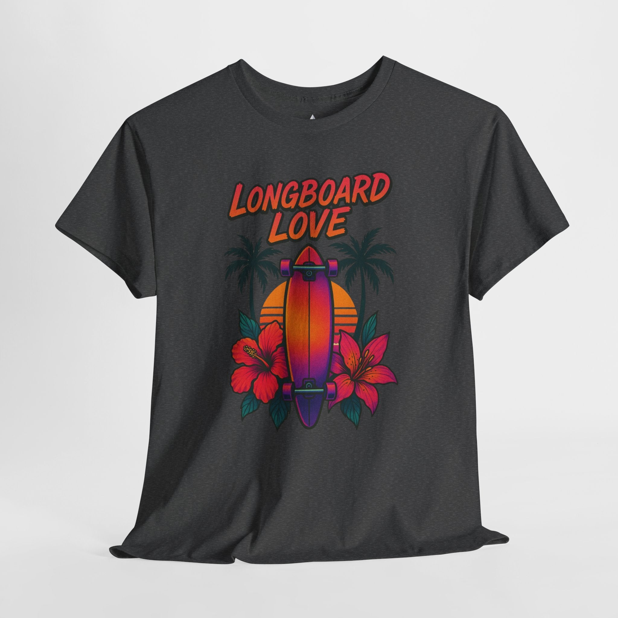 Longboard Love Unisex Heavy Cotton Tee