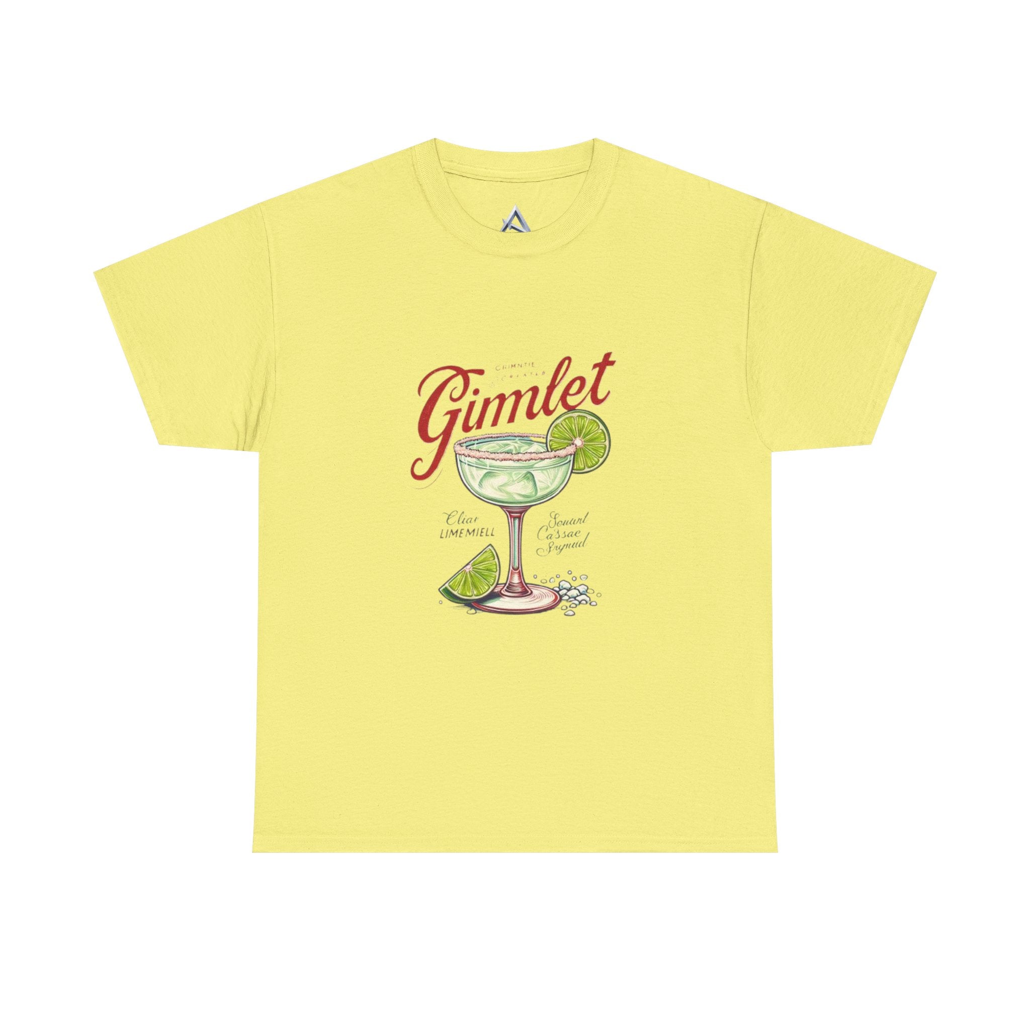 Gimlet Cocktail Unisex Heavy Cotton Tee