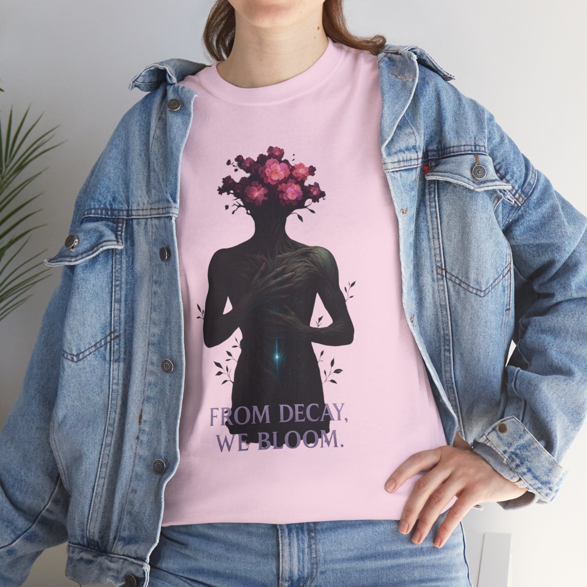 Floral Soul Unisex Heavy Cotton Tee