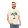 Martini Cocktail Unisex Heavy Cotton Tee