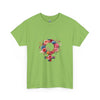 Floral Feminist Empowering Statement Heavy Cotton Custom Tee