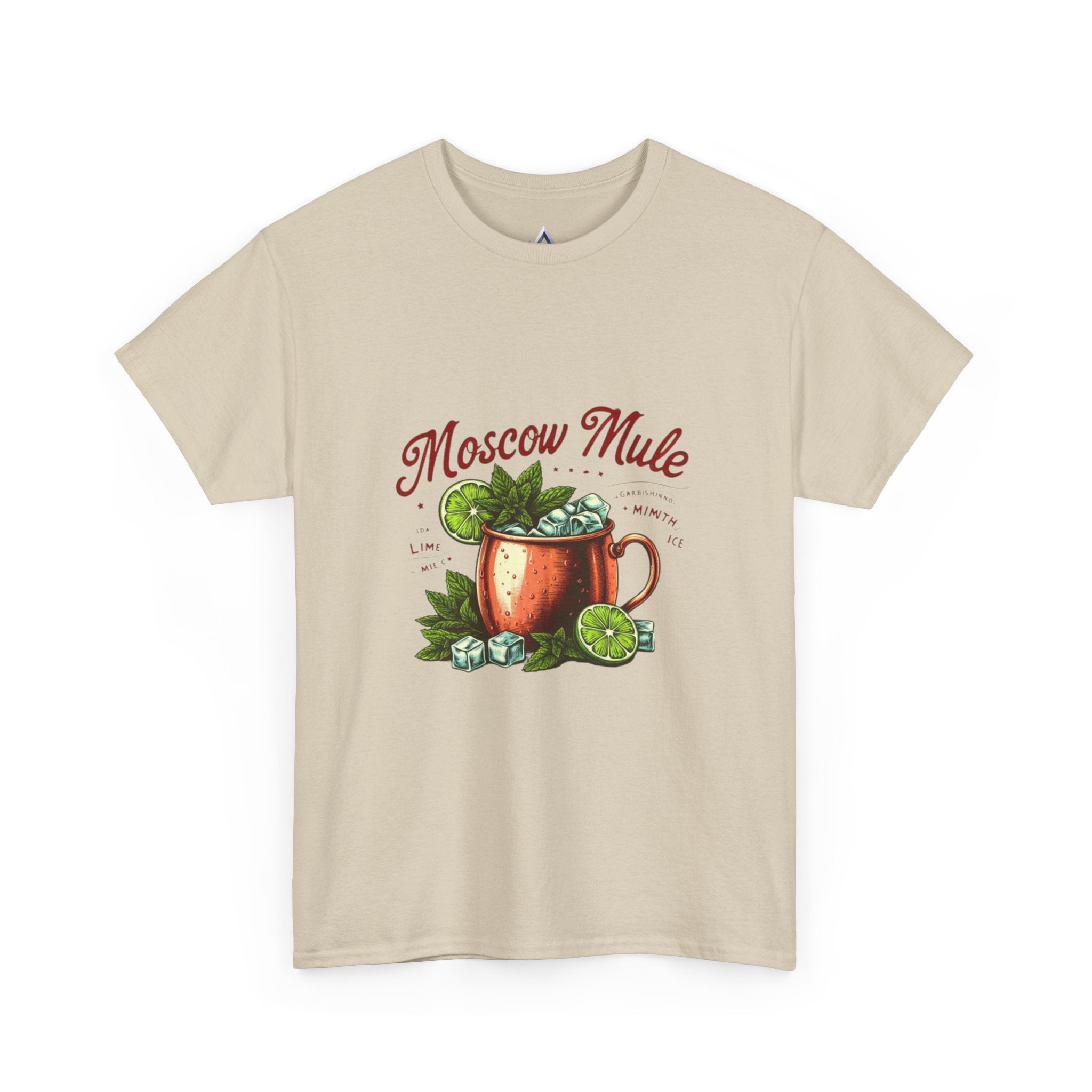 Moscow Mule Cocktail Unisex Heavy Cotton Tee