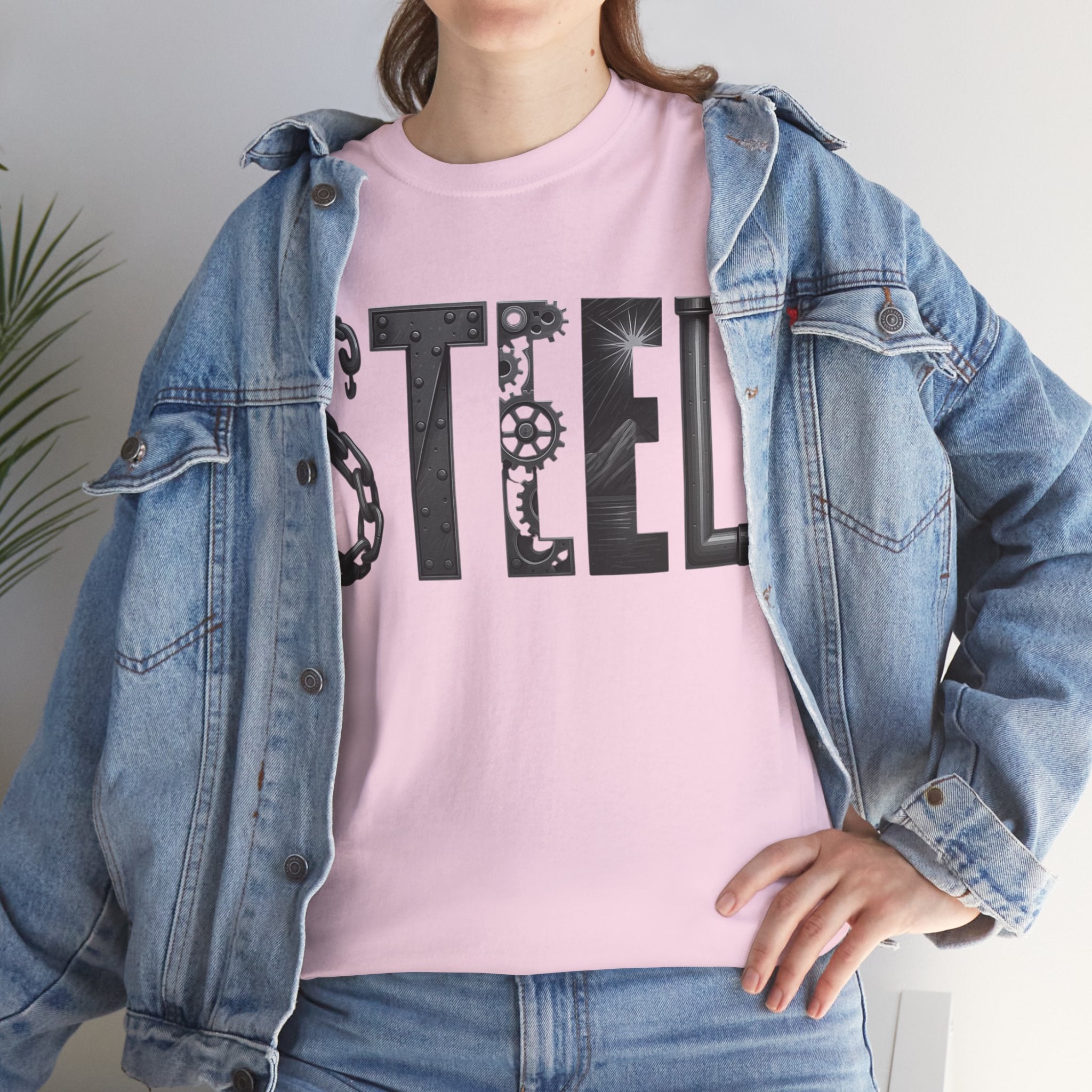 Steel Graphic Unisex Heavy Cotton Tee