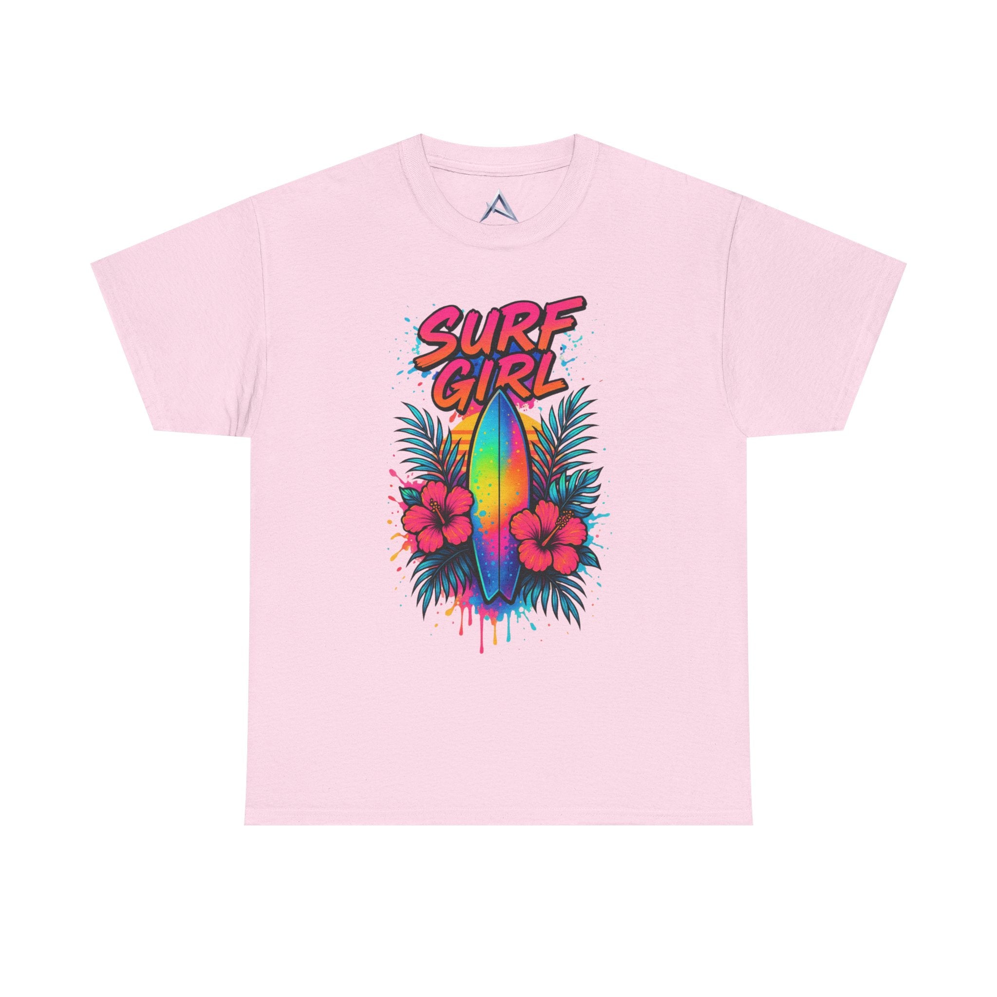 Surf Girl Vintage Heavy Cotton Tee