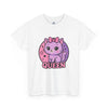 Cute Cat Queen Unisex Heavy Cotton Tee