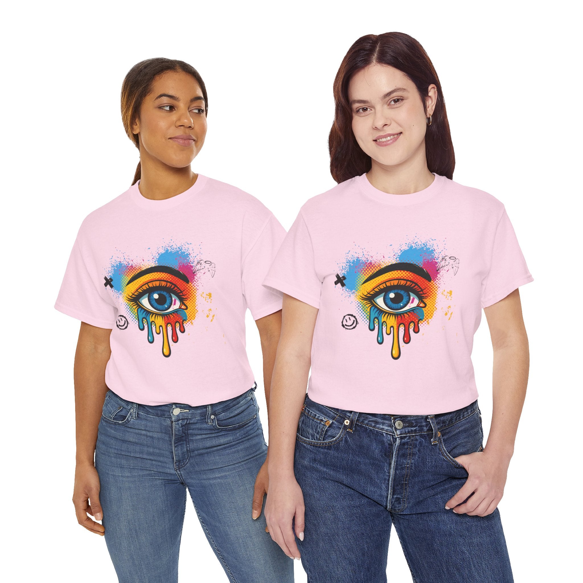 Artistic Eye Tee, Unisex Heavy Cotton T-Shirt