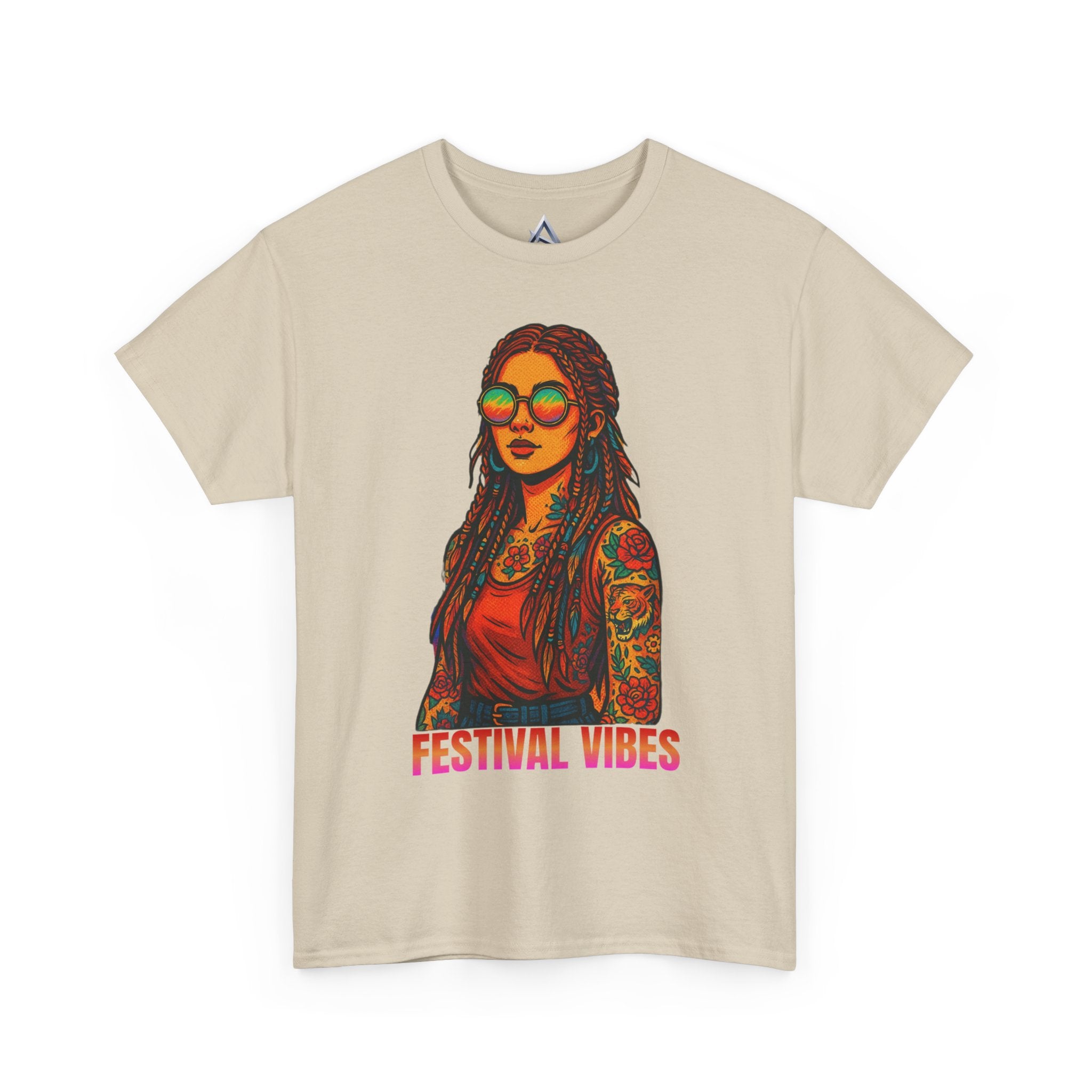 Festival Vibes Unisex Heavy Cotton Tee
