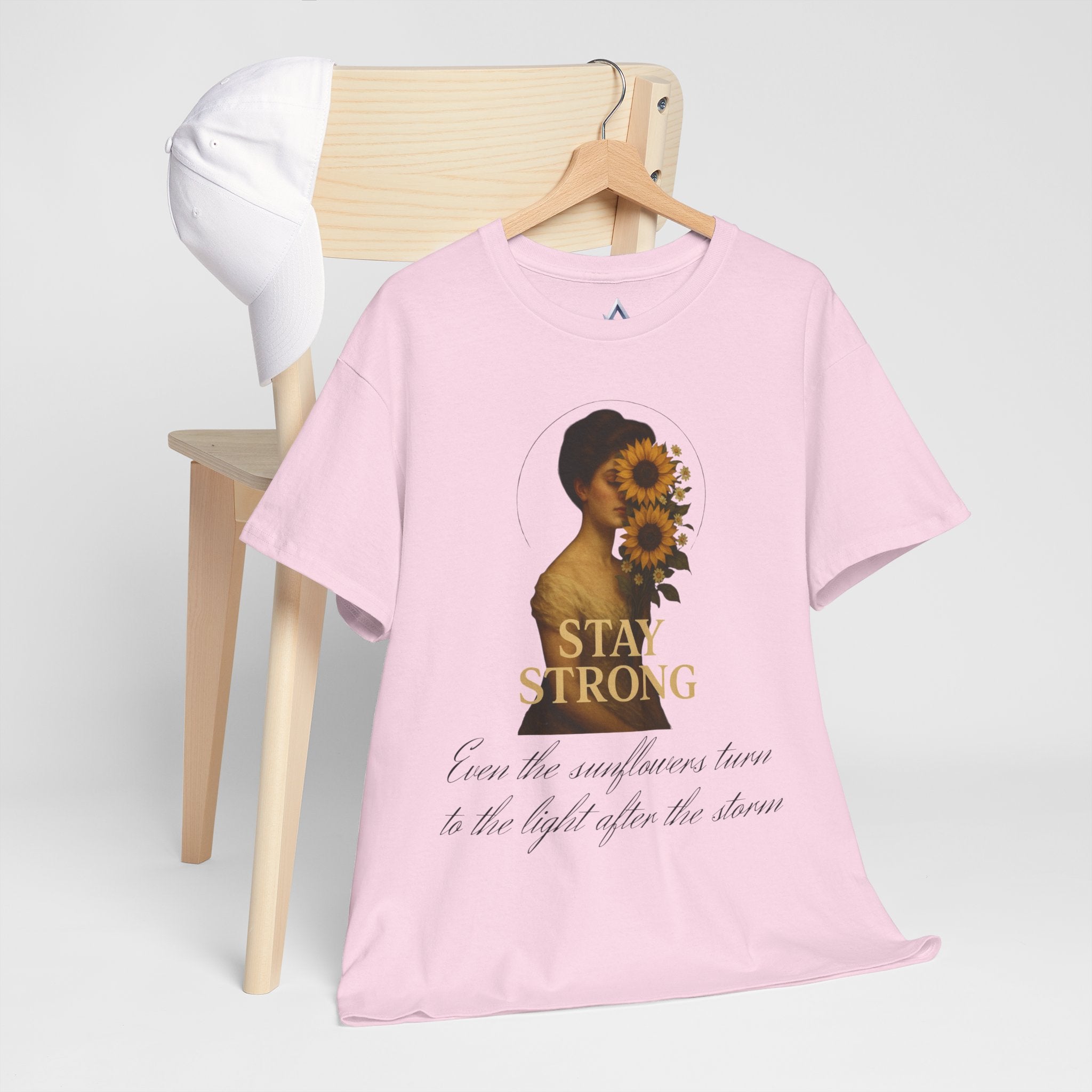 Inspirational Sunflower Heavy Cotton Tee