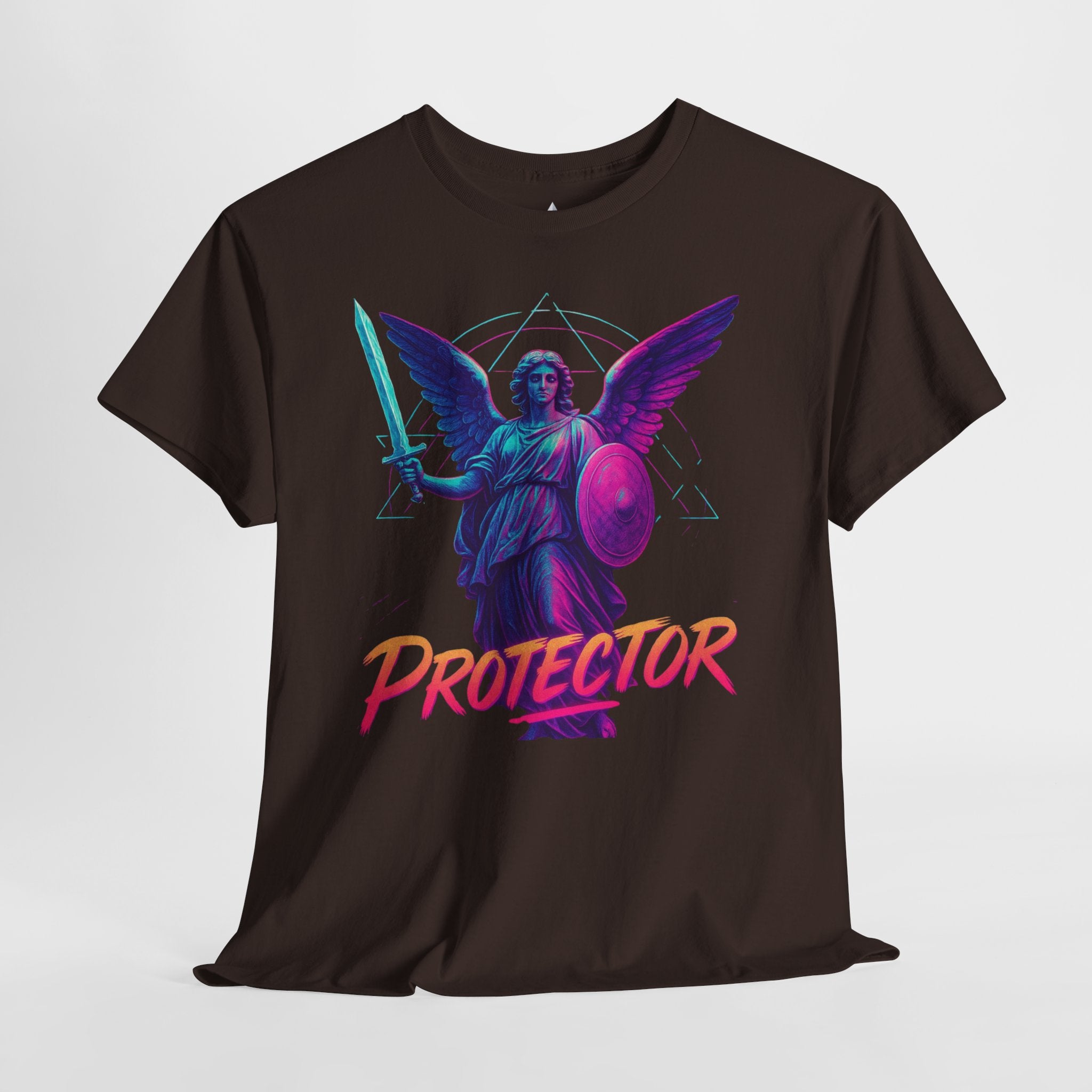 Vibrant Guardian Protector Graphic Heavy Cotton Tee