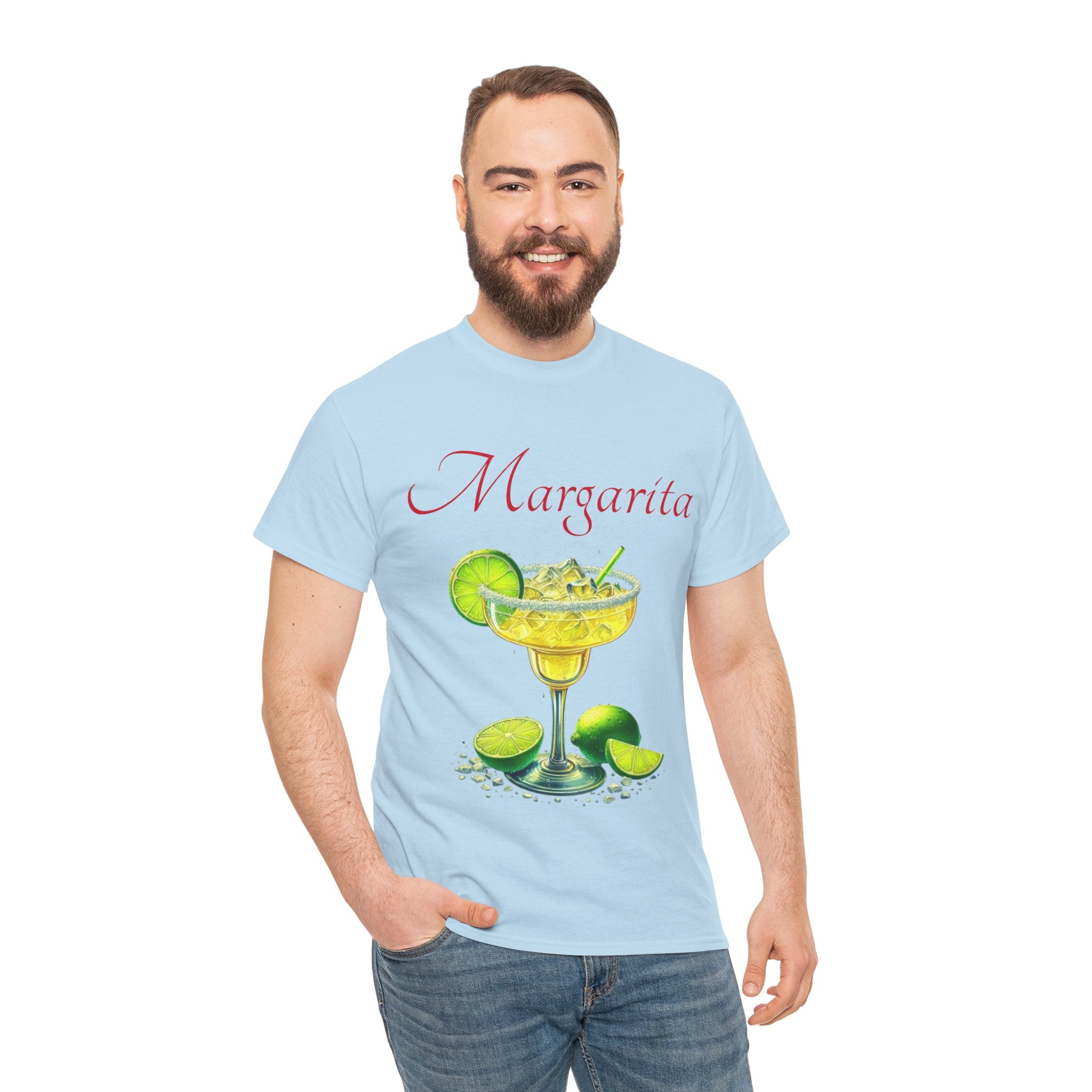 Margarita Cocktail Unisex Heavy Cotton Tee