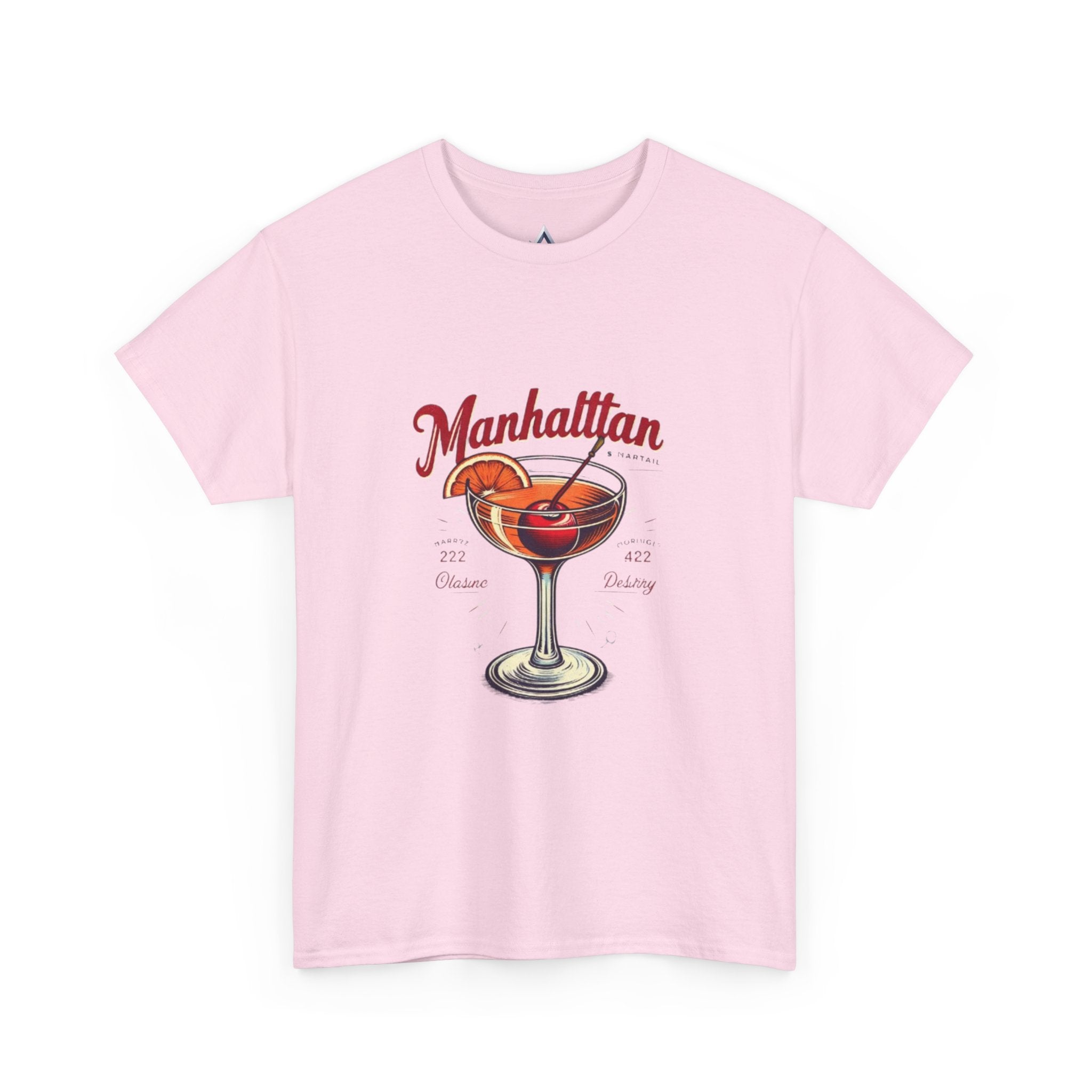 Manhattan Cocktail Unisex Heavy Cotton Tee