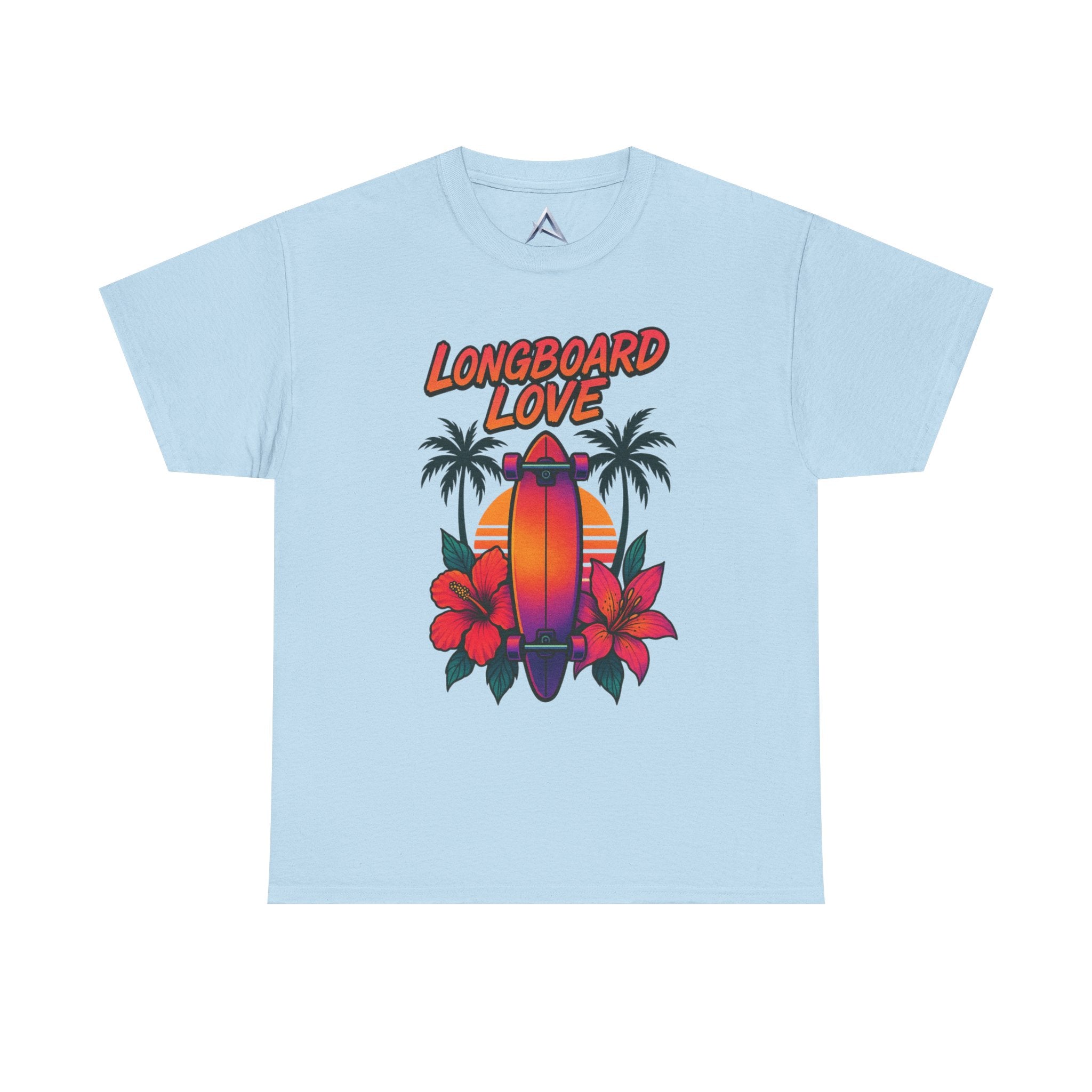 Longboard Love Unisex Heavy Cotton Tee