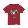Martini Cocktail Unisex Heavy Cotton Tee