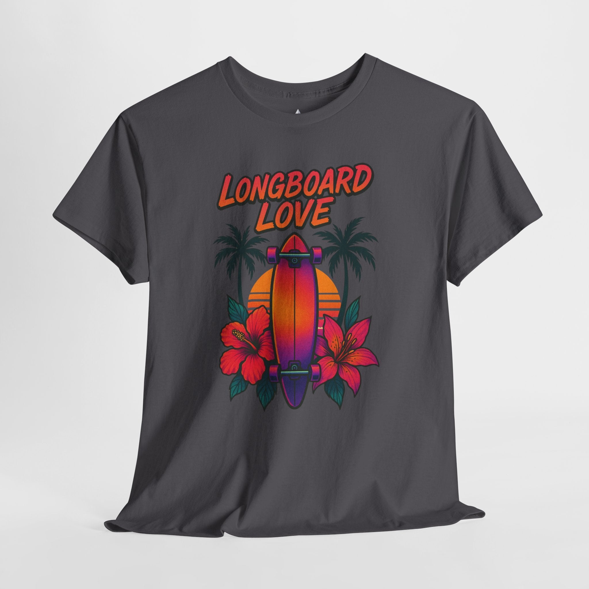 Longboard Love Unisex Heavy Cotton Tee