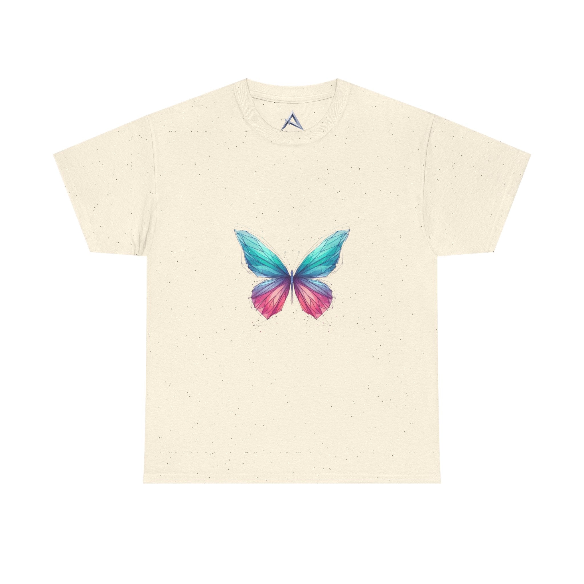 Vibrant Butterfly Unisex Heavy Cotton Tee