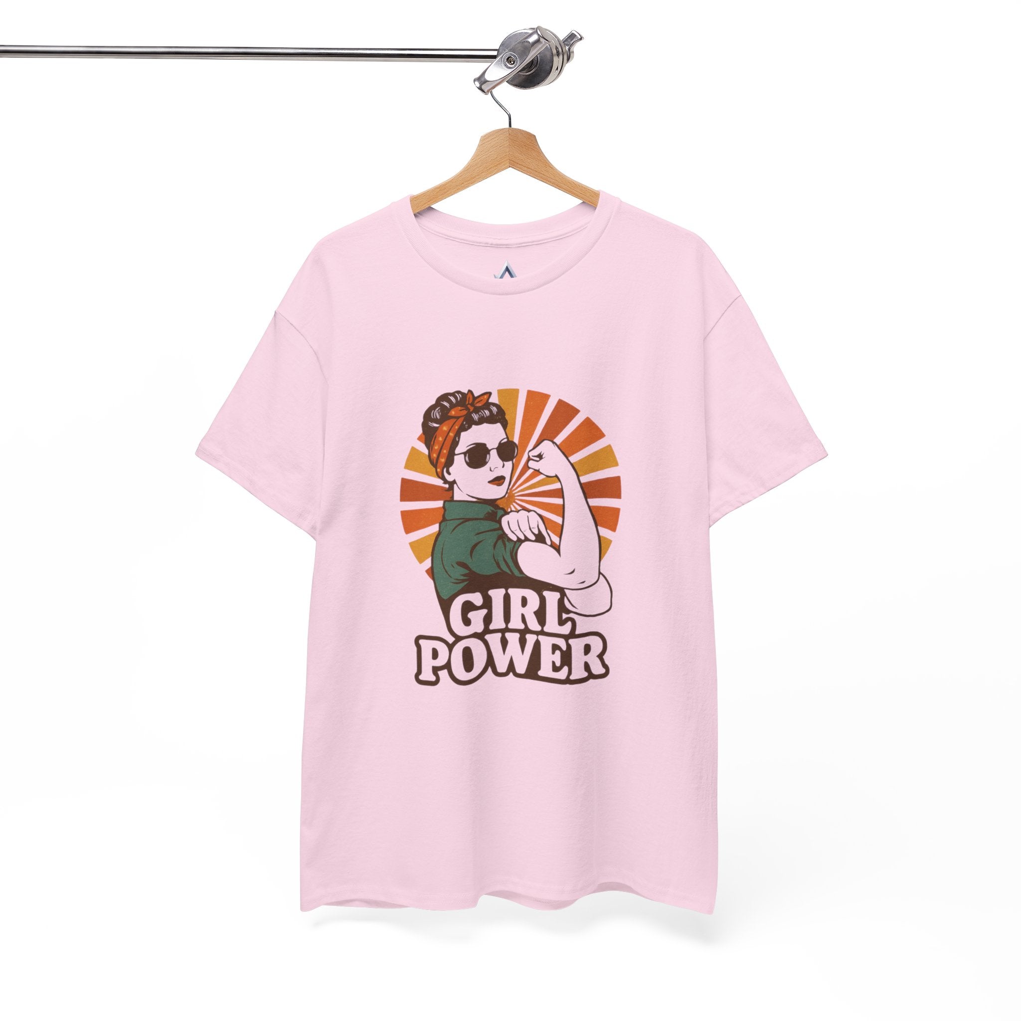 Empowering Girl Power Heavy Cotton Tee