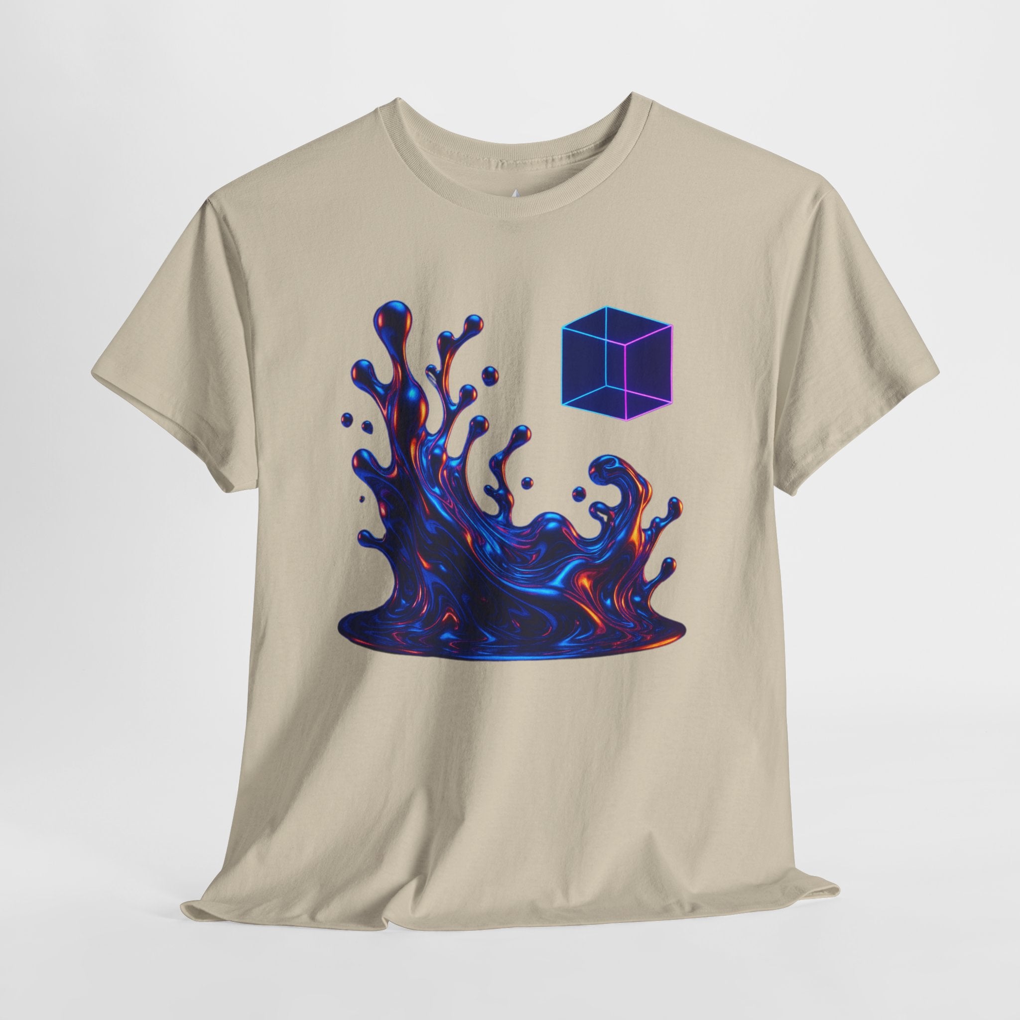 Vibrant Splash Art Unisex Heavy Cotton Tee