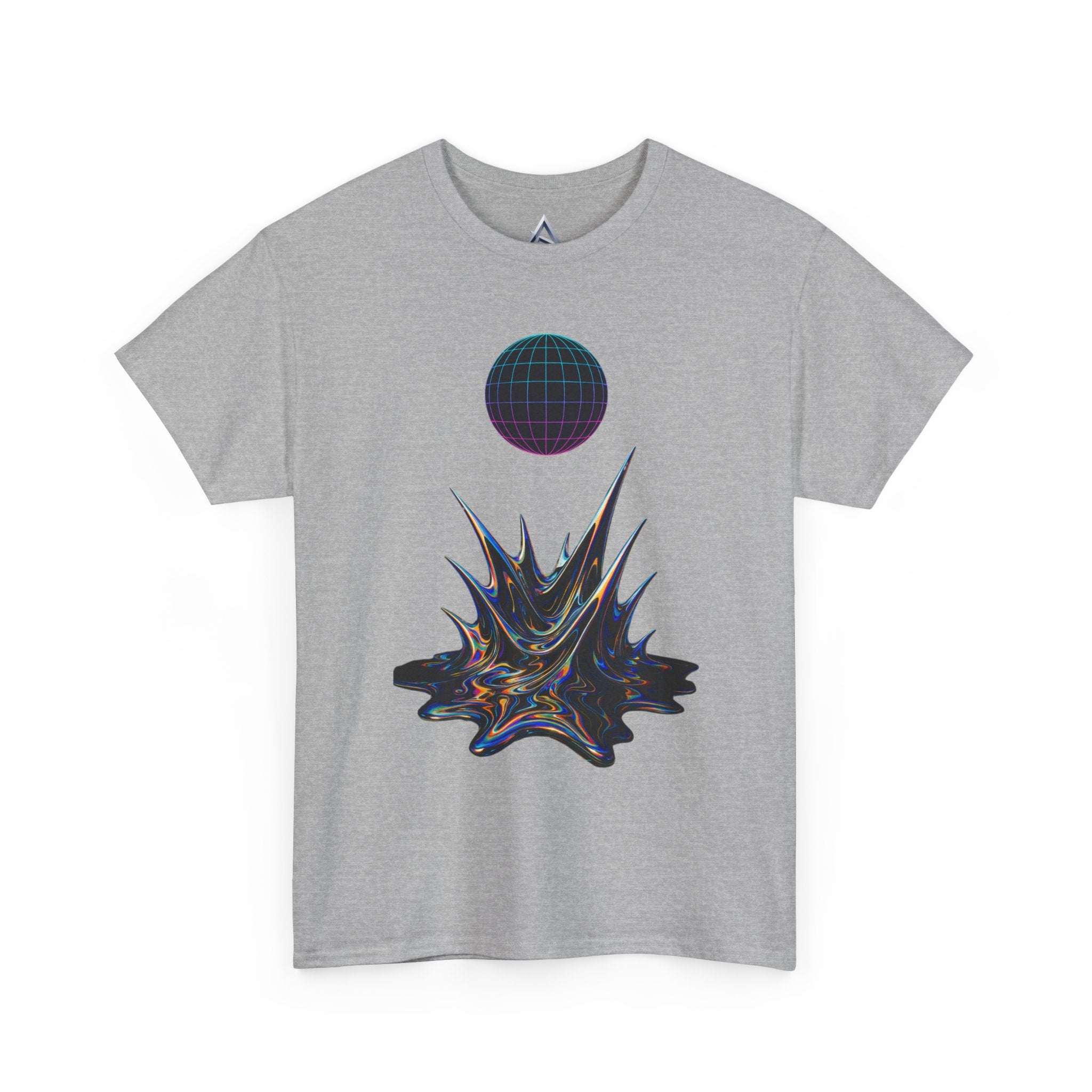 Cosmic Graphic Art Unisex Heavy Cotton Tee