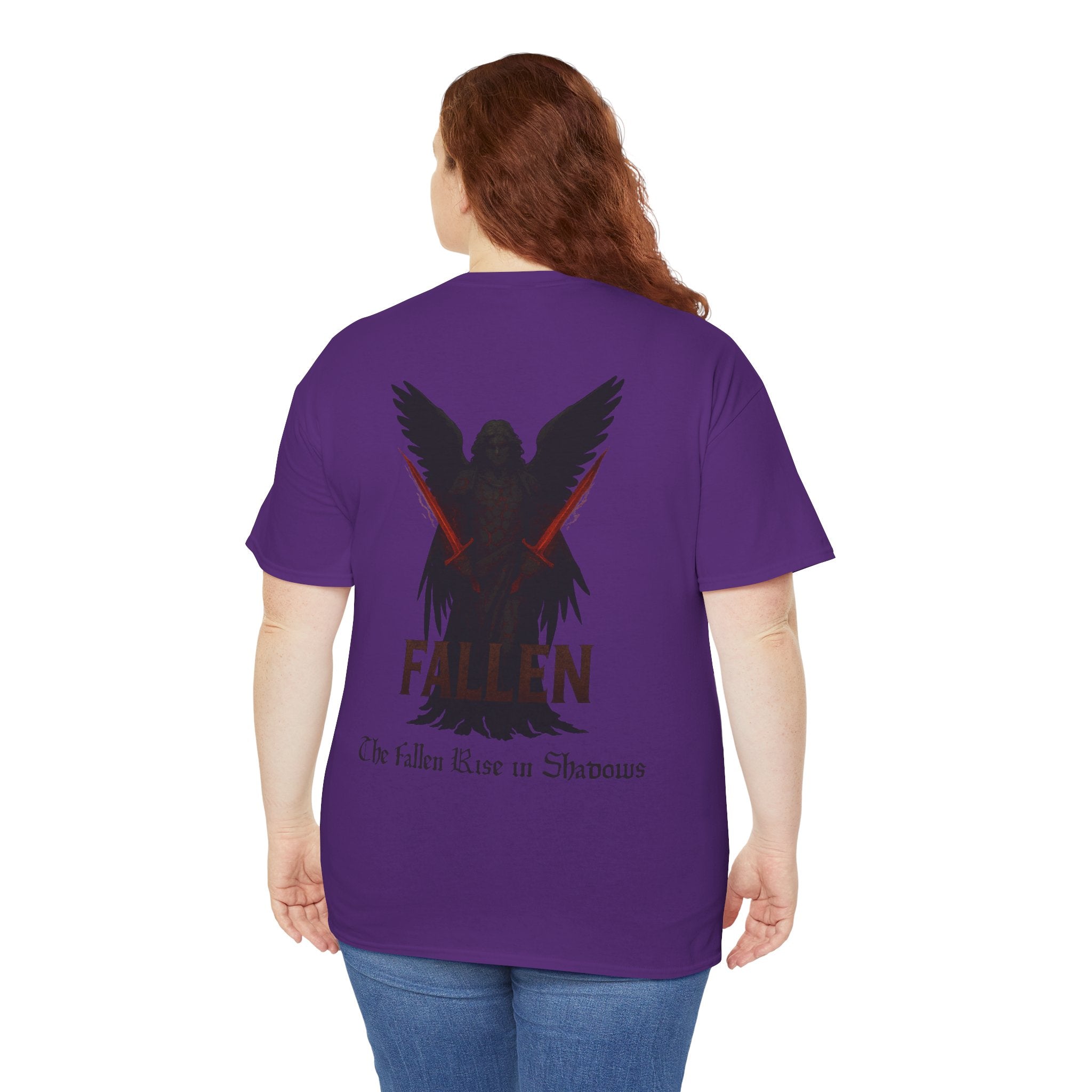 Fallen Dark Angel Unisex Heavy Cotton Tee