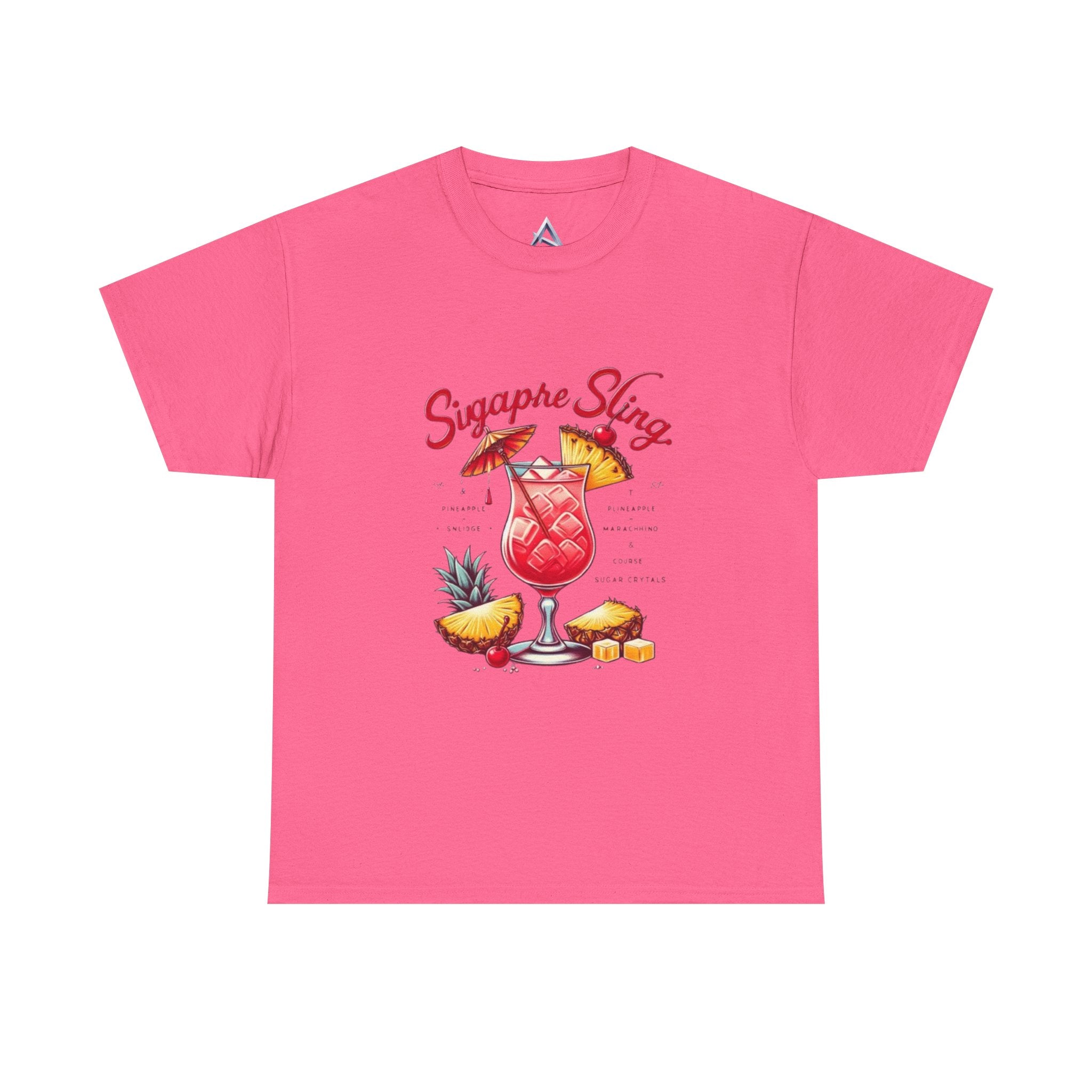 Sigapre Sling Cocktail Unisex Heavy Cotton Tee