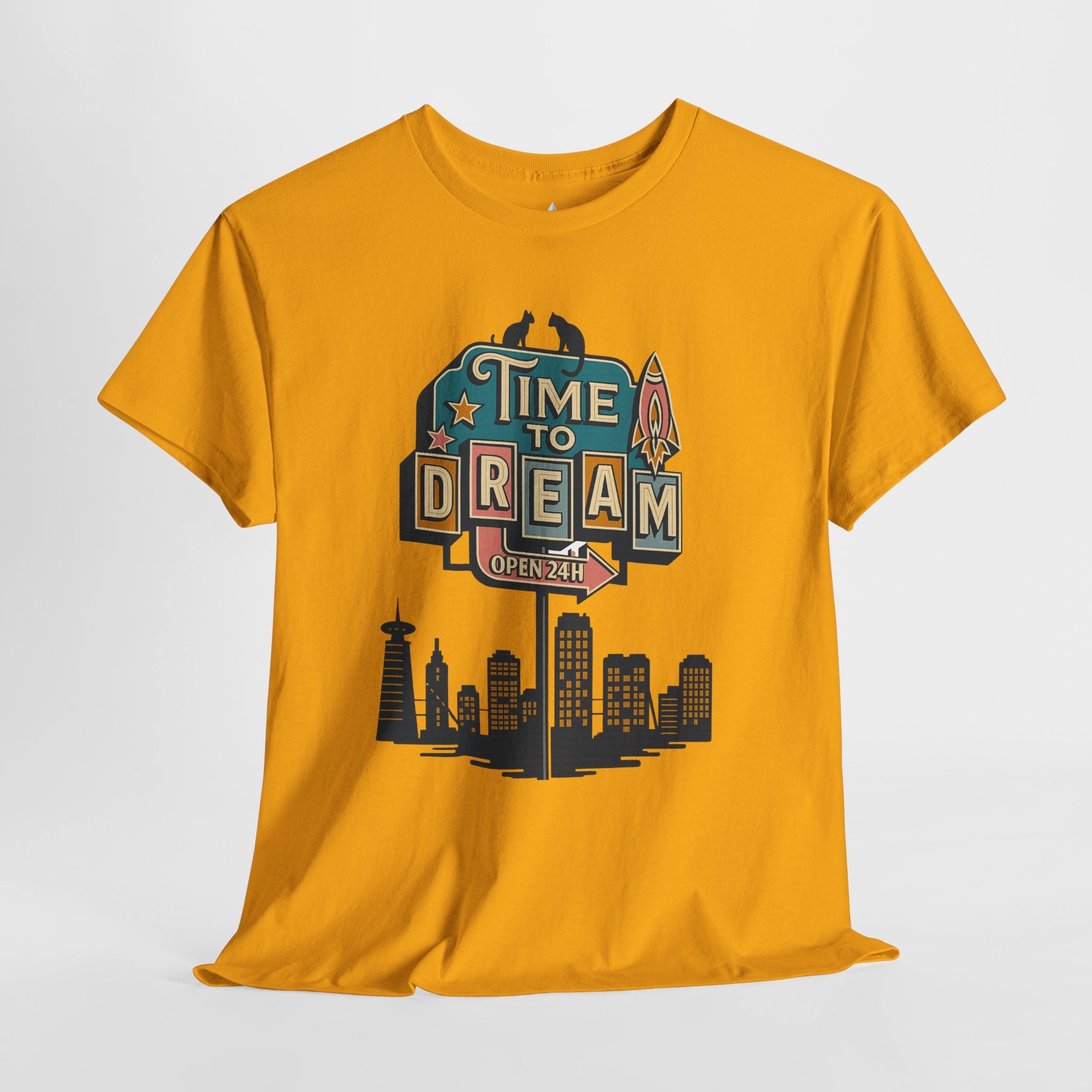 Dream Town Unisex Heavy Cotton Tee