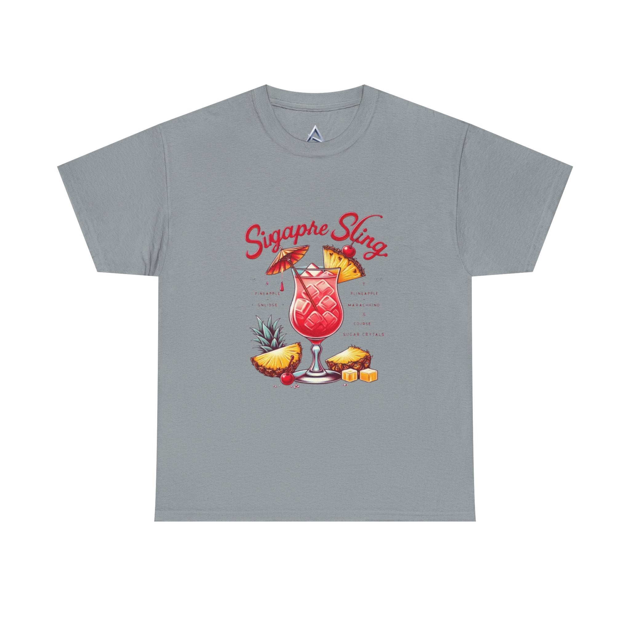 Sigapre Sling Cocktail Unisex Heavy Cotton Tee