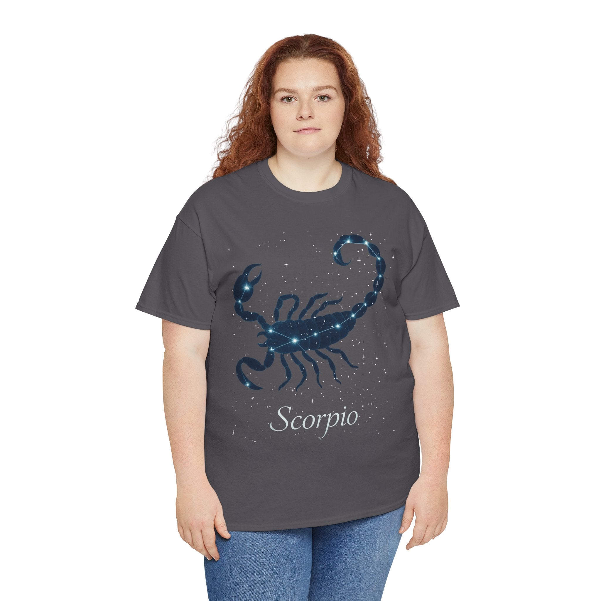 Scorpio Astrology Unisex Heavy Cotton Tee