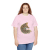 Natural Wolf Graphic Unisex Heavy Cotton Tee