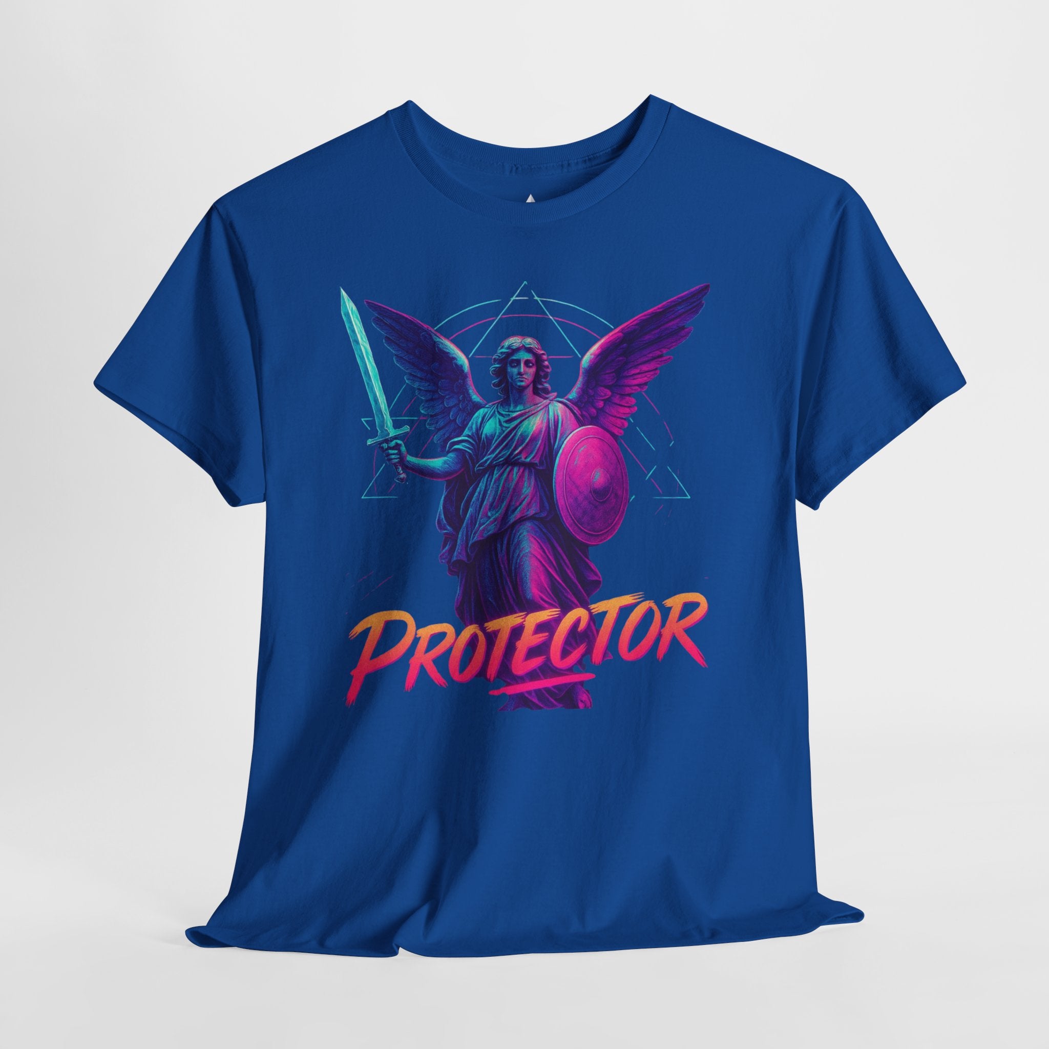 Vibrant Guardian Protector Graphic Heavy Cotton Tee