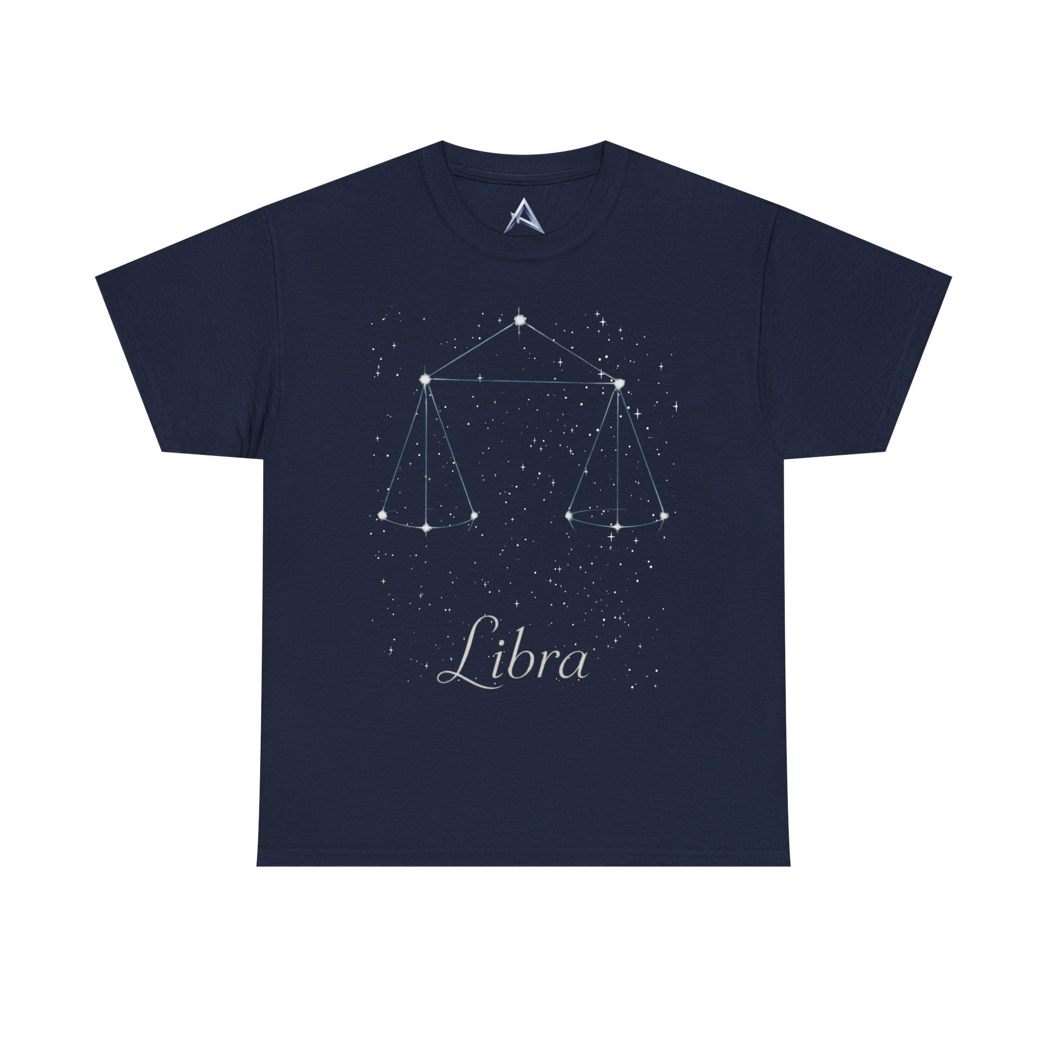 Libra Constellation Unisex Heavy Cotton Tee