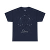 Libra Constellation Unisex Heavy Cotton Tee