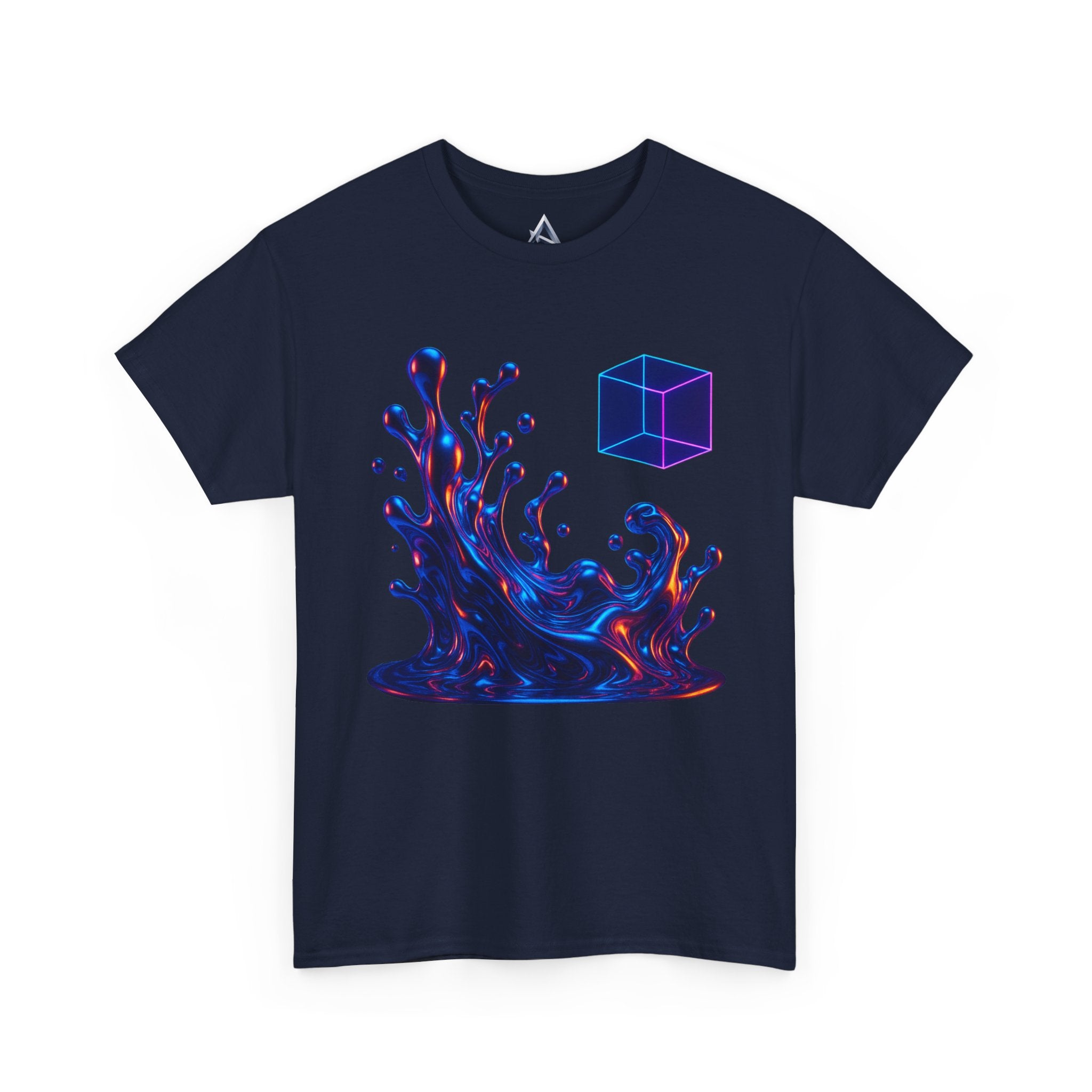 Vibrant Splash Art Unisex Heavy Cotton Tee