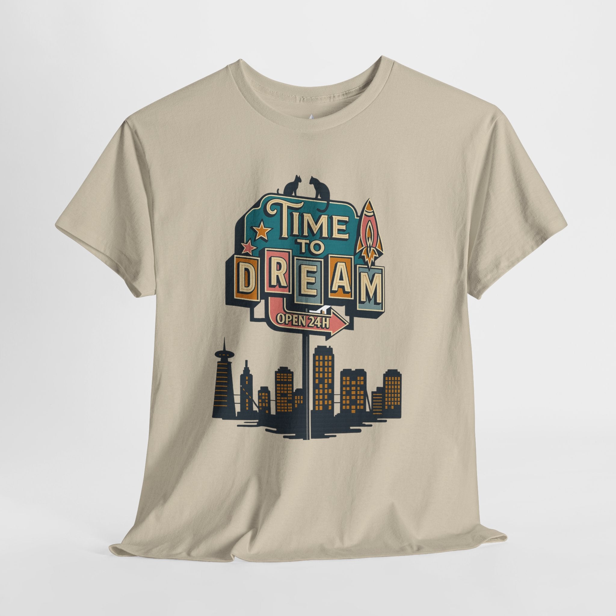Dream Town Unisex Heavy Cotton Tee