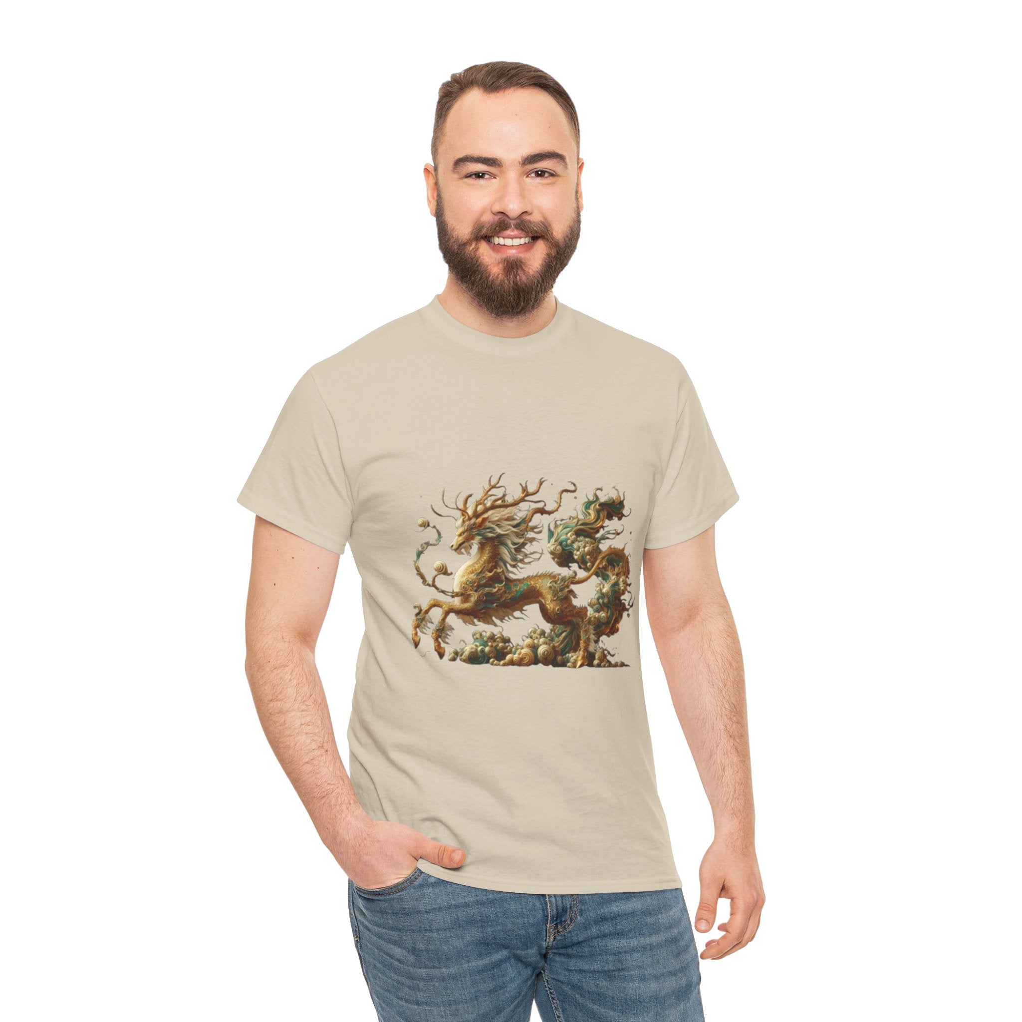 Mythical Horse Creature Unisex Heavy Cotton Tee