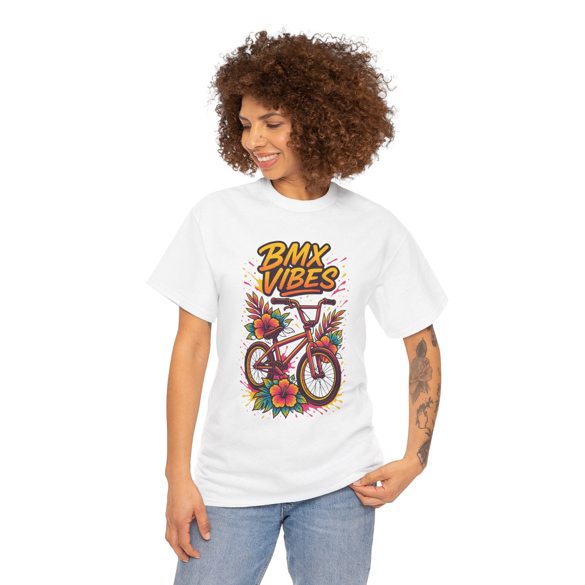 BMX Vibes Unisex Heavy Cotton Tee