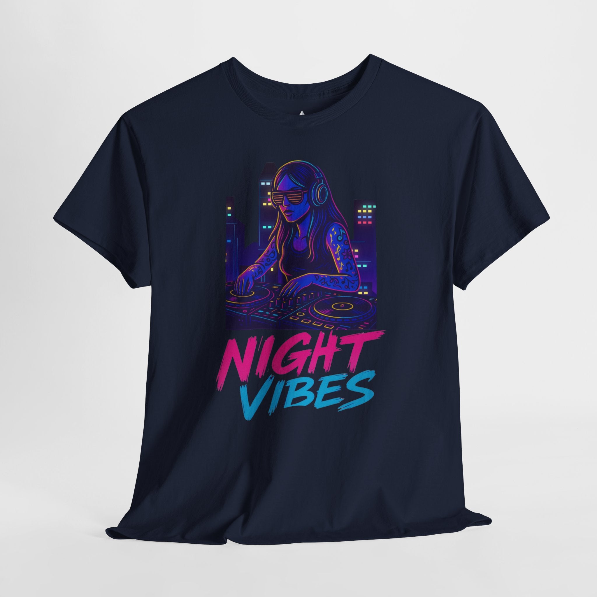 Night Vibes Unisex Heavy Cotton Tee