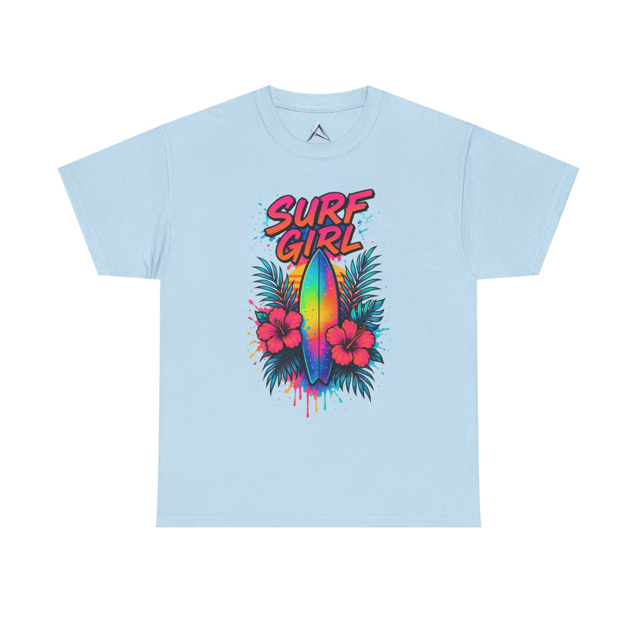 Surf Girl Vintage Heavy Cotton Tee