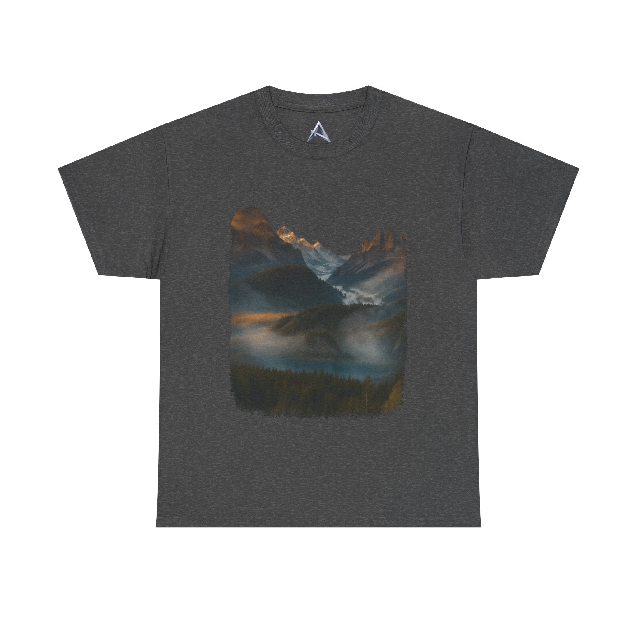 Nature-Inspired Unisex Heavy Cotton Tee