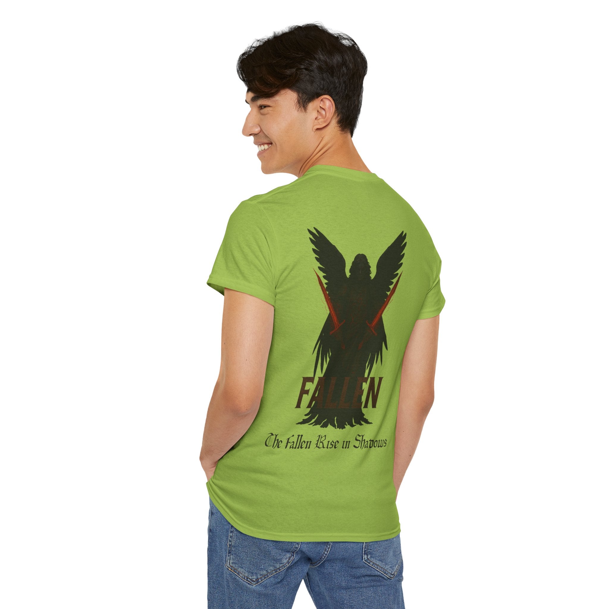 Fallen Dark Angel Unisex Heavy Cotton Tee