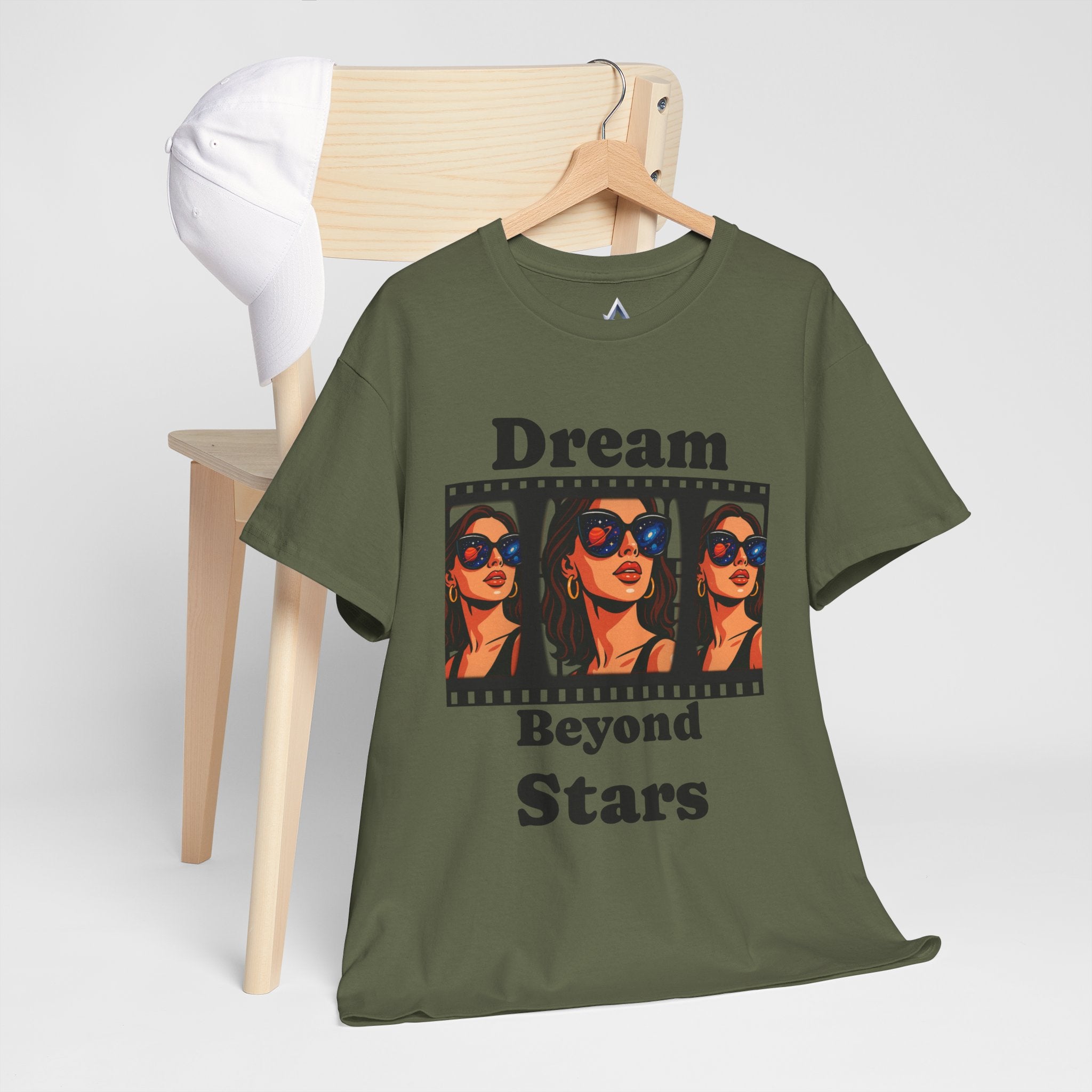 Dream Beyond Stars Unisex Heavy Cotton Tee