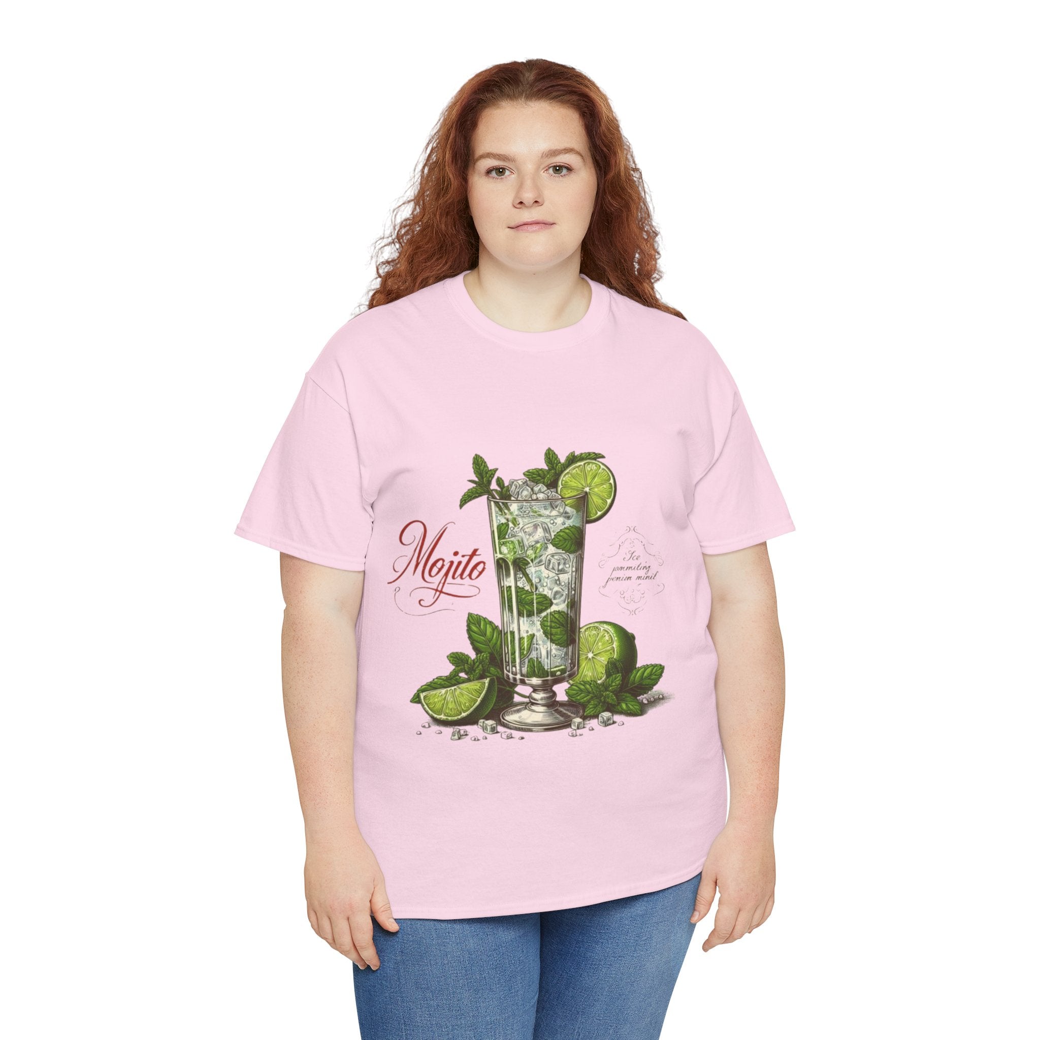 Mojito Cocktail Unisex Heavy Cotton Tee