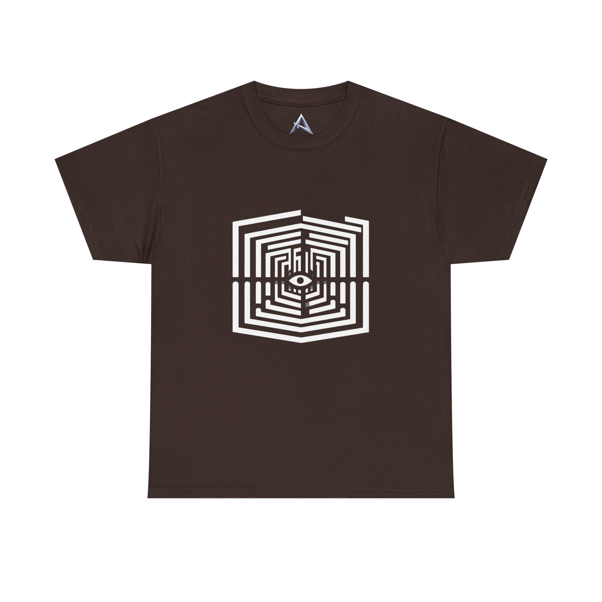 Geometric Maze Heavy Cotton Tee